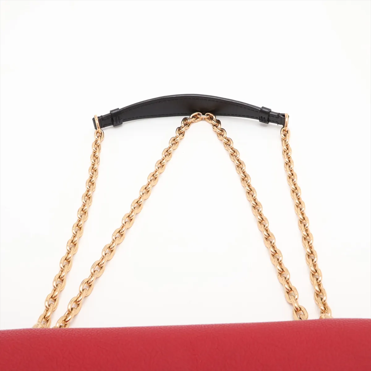 Monogram x Taurillon Samplace M43713 Brown x Red (RFID detected) — view 6