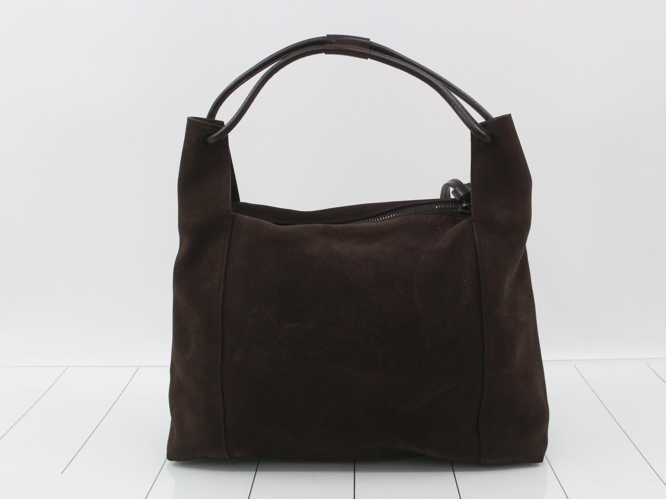 Suede shoulder bag — view 2