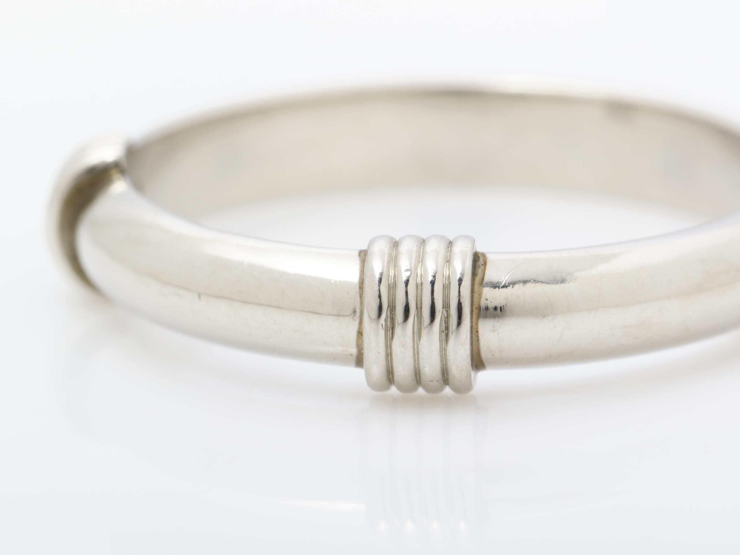 Other line: Precious metal ring, Pt950, total weight approx. 5.25g, size #15 — view 3
