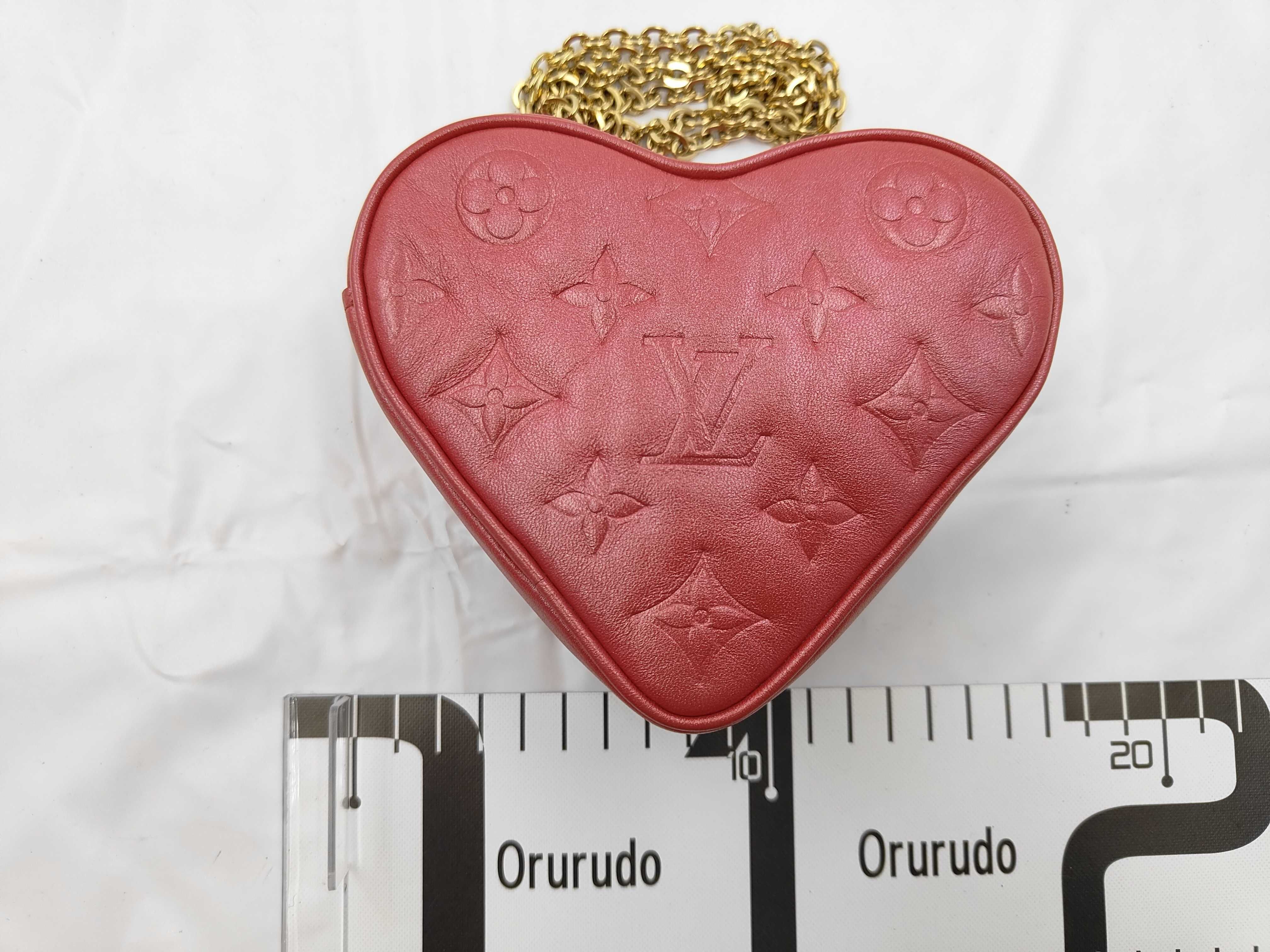 Heart on Chain Monogram M80837 Bag — view 2