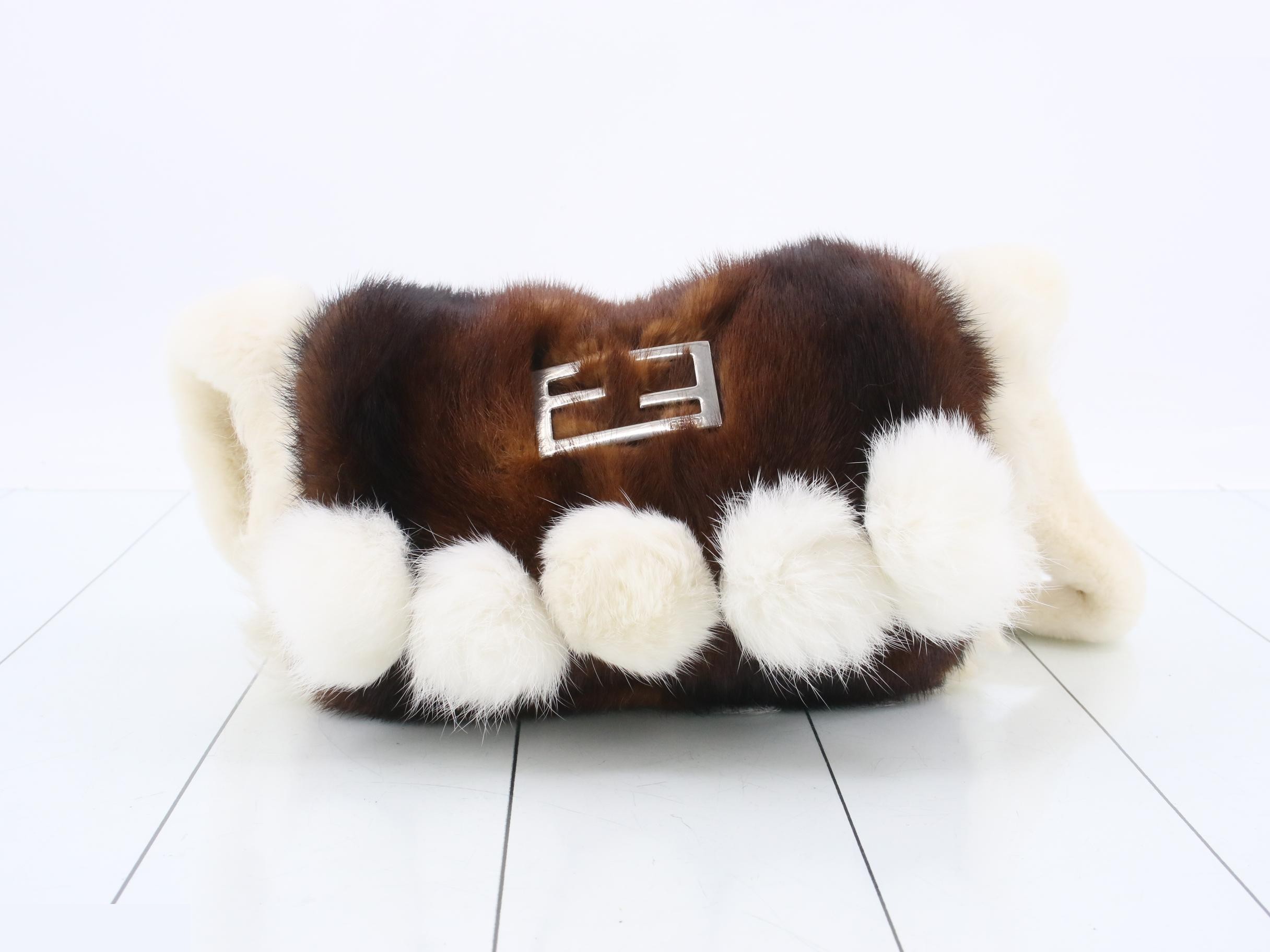 Mamma Baguette Fur One-Shoulder Bag