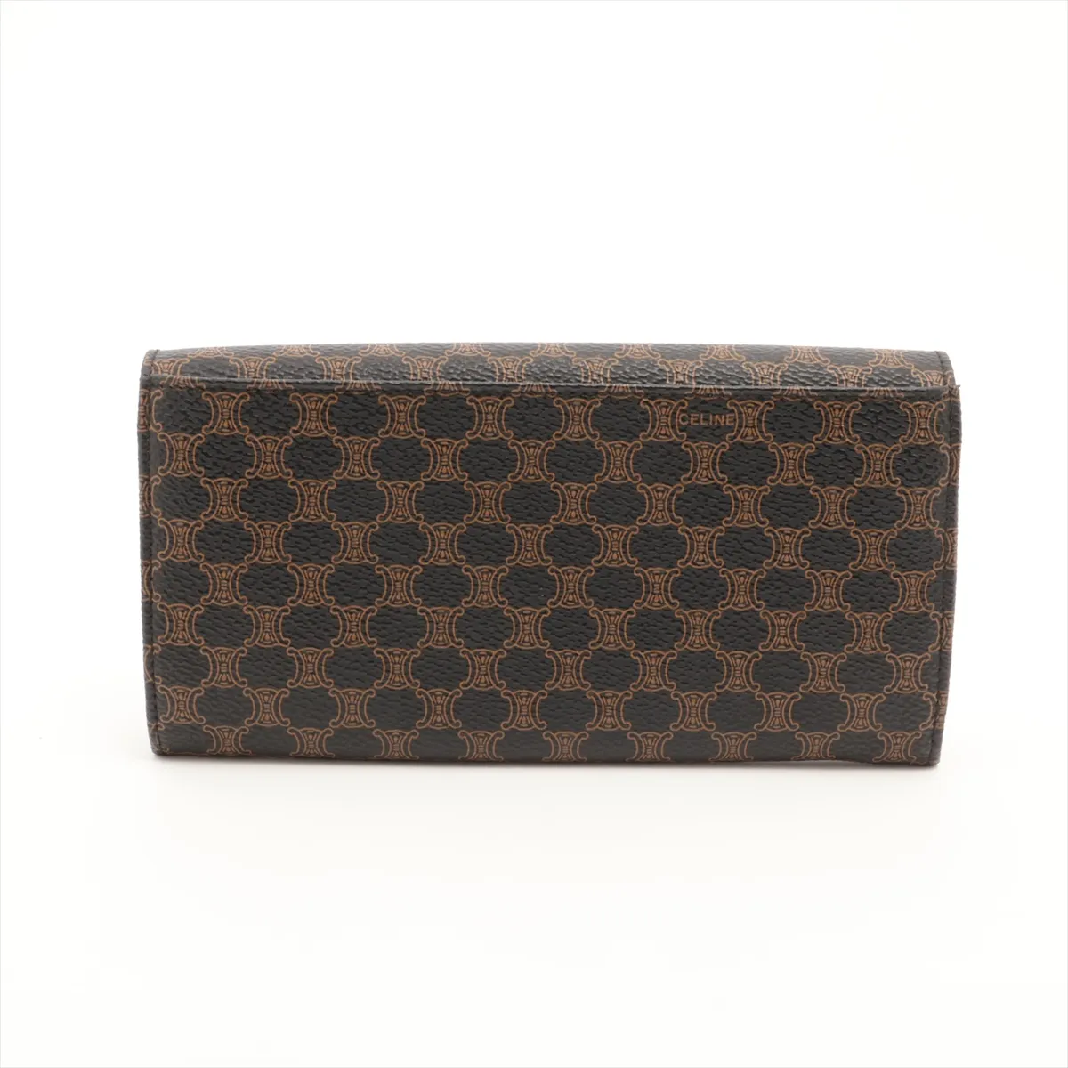 Macadam Leather Long Wallet, Black — view 2