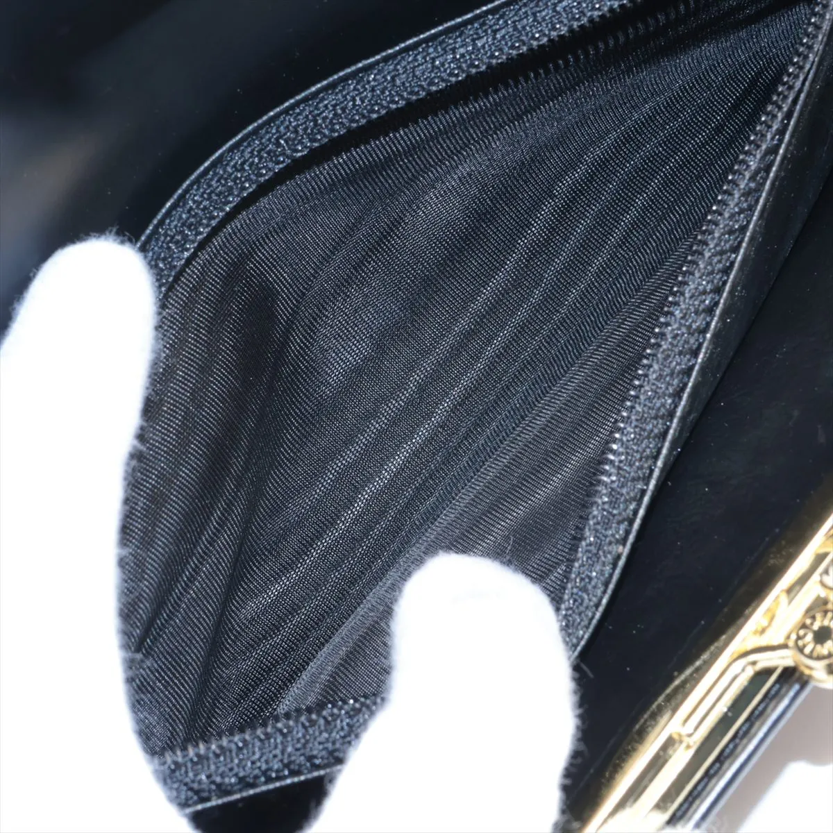 Macadam Leather Long Wallet, Black — view 10
