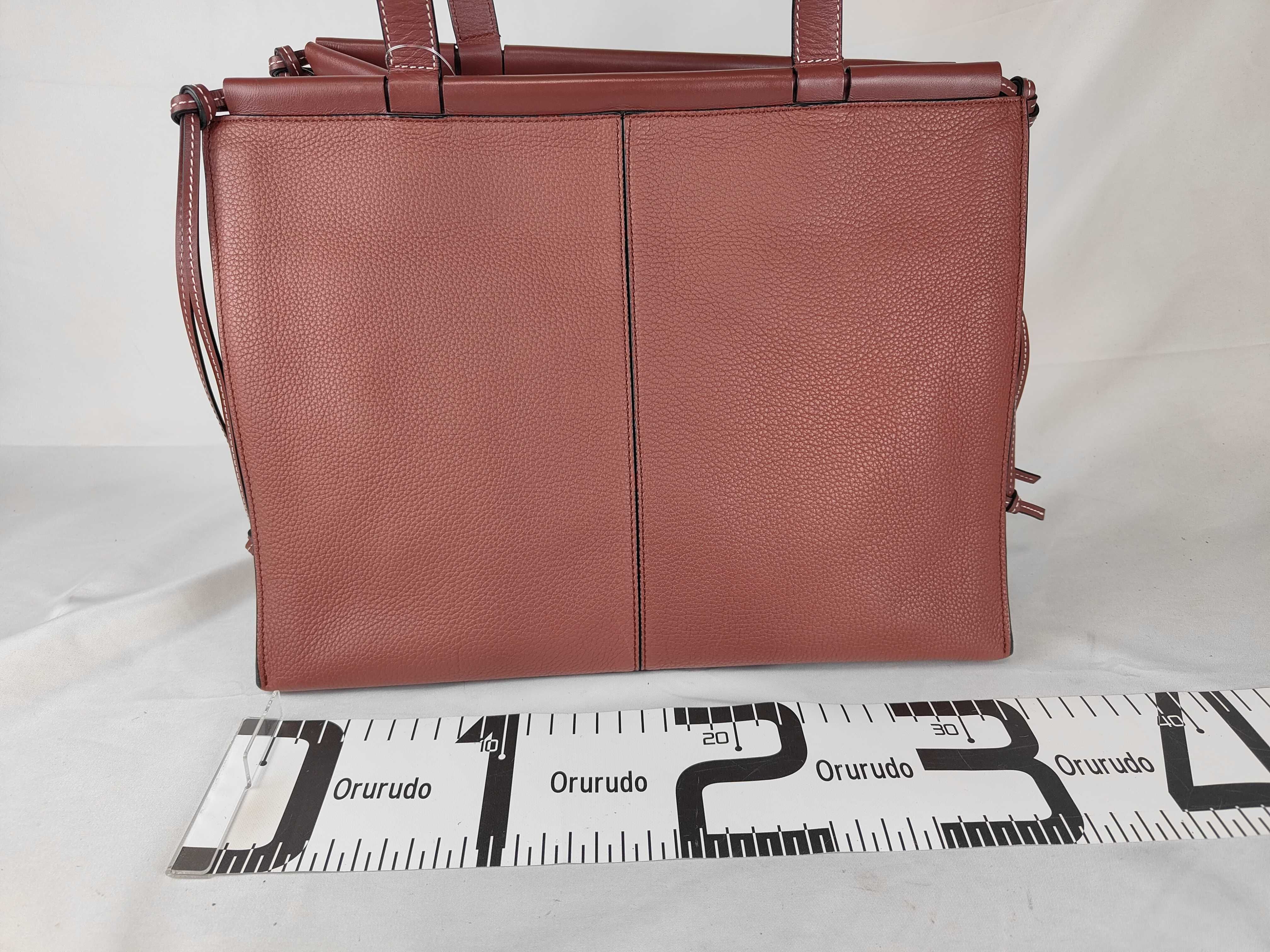 Anagram Cushion Leather Tote Bag — view 2
