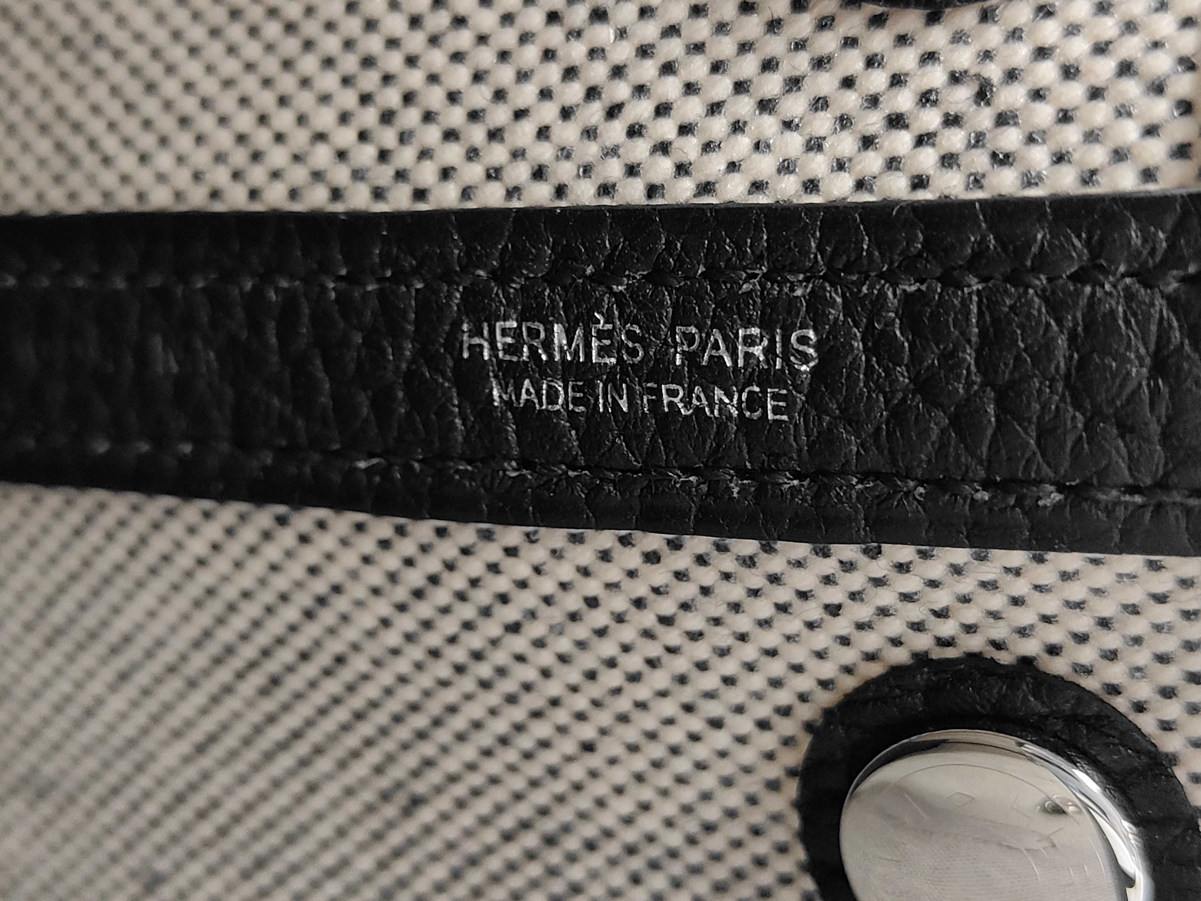 Neo Garden 23 Toile/Negonda Ecru/Black G Stamp Handbag — view 10