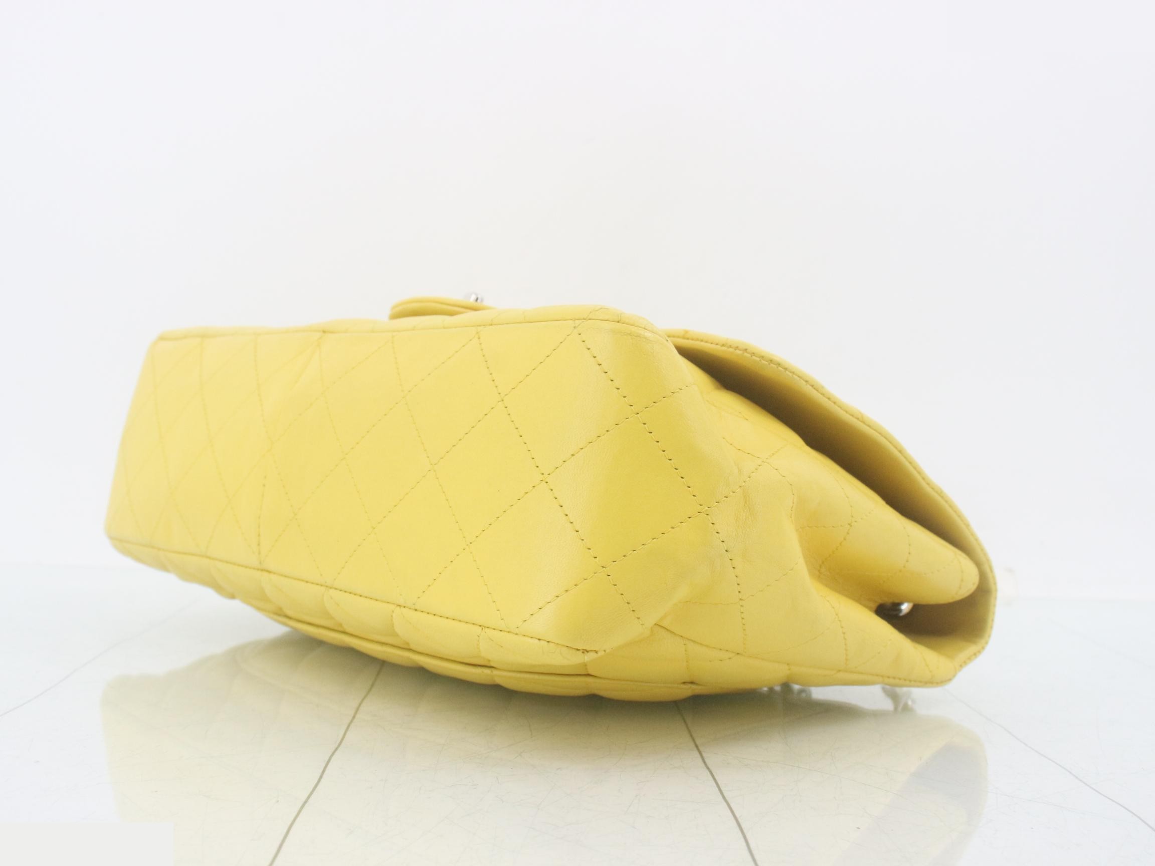 Turnlock Large Matelassé Lambskin Single Flap — view 6