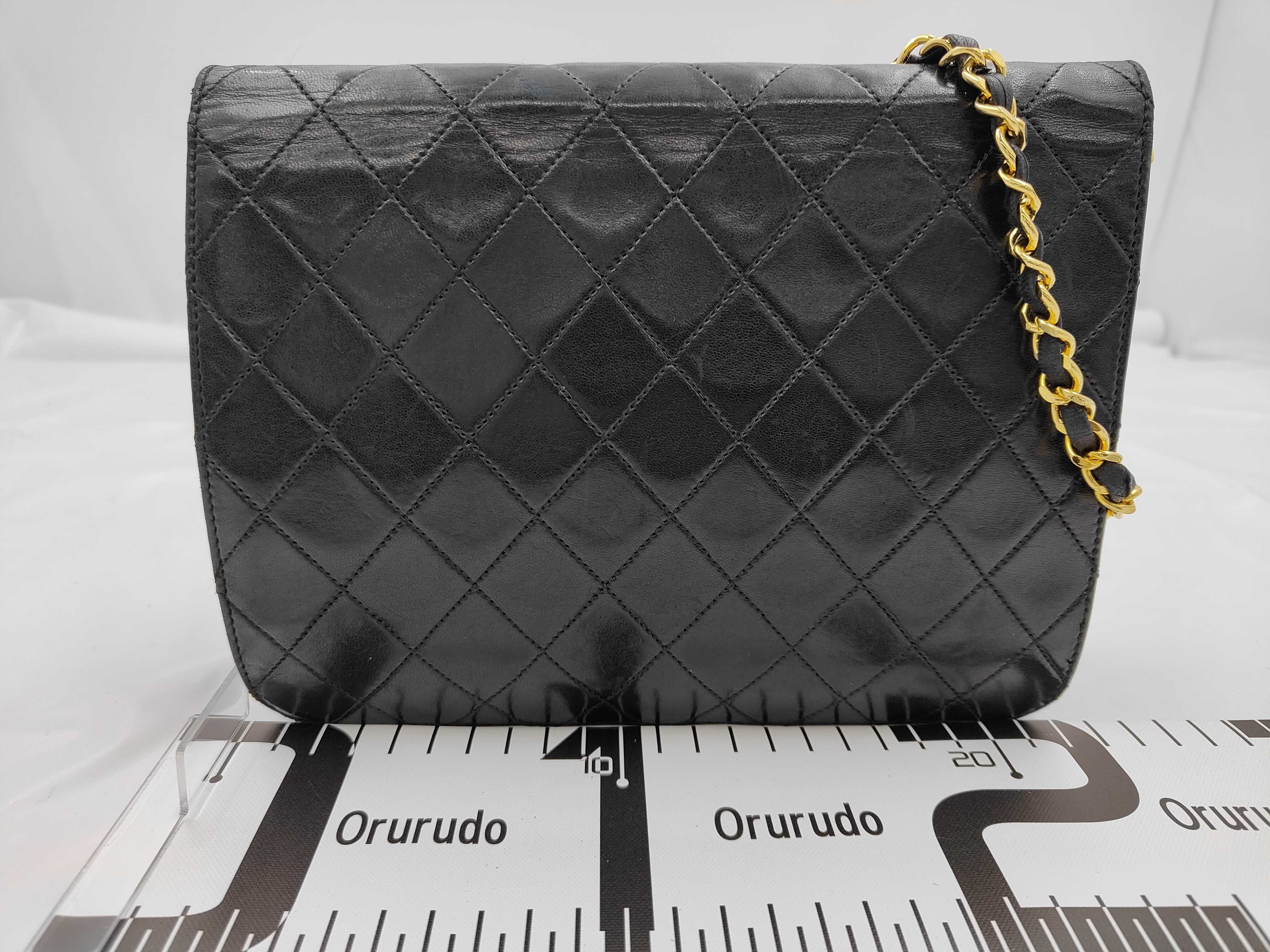 Lambskin Matelassé Coco Mark Shoulder Bag, Black Shoulder Bag — view 2
