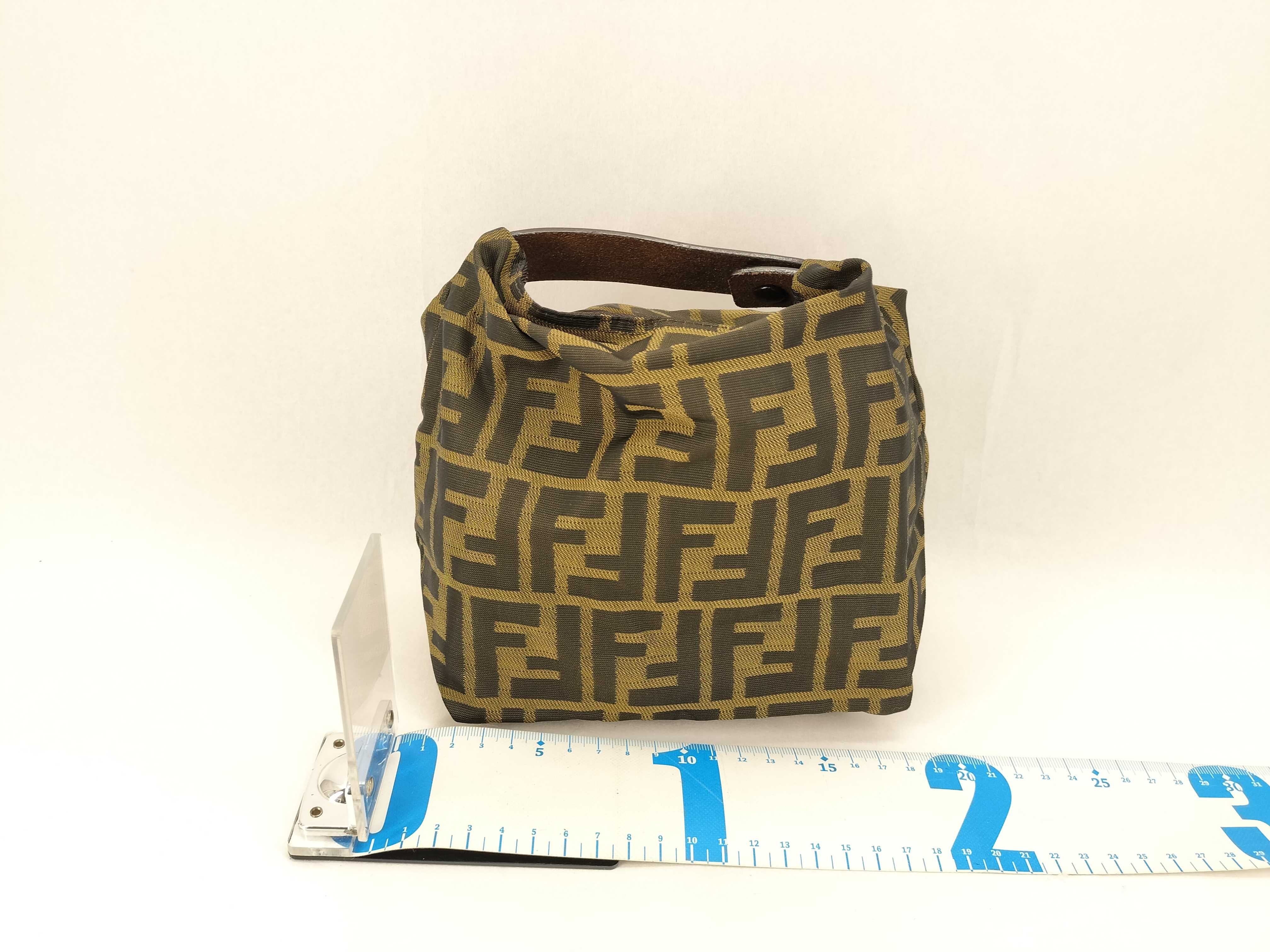 Zucca pattern pouch with buttons — view 2