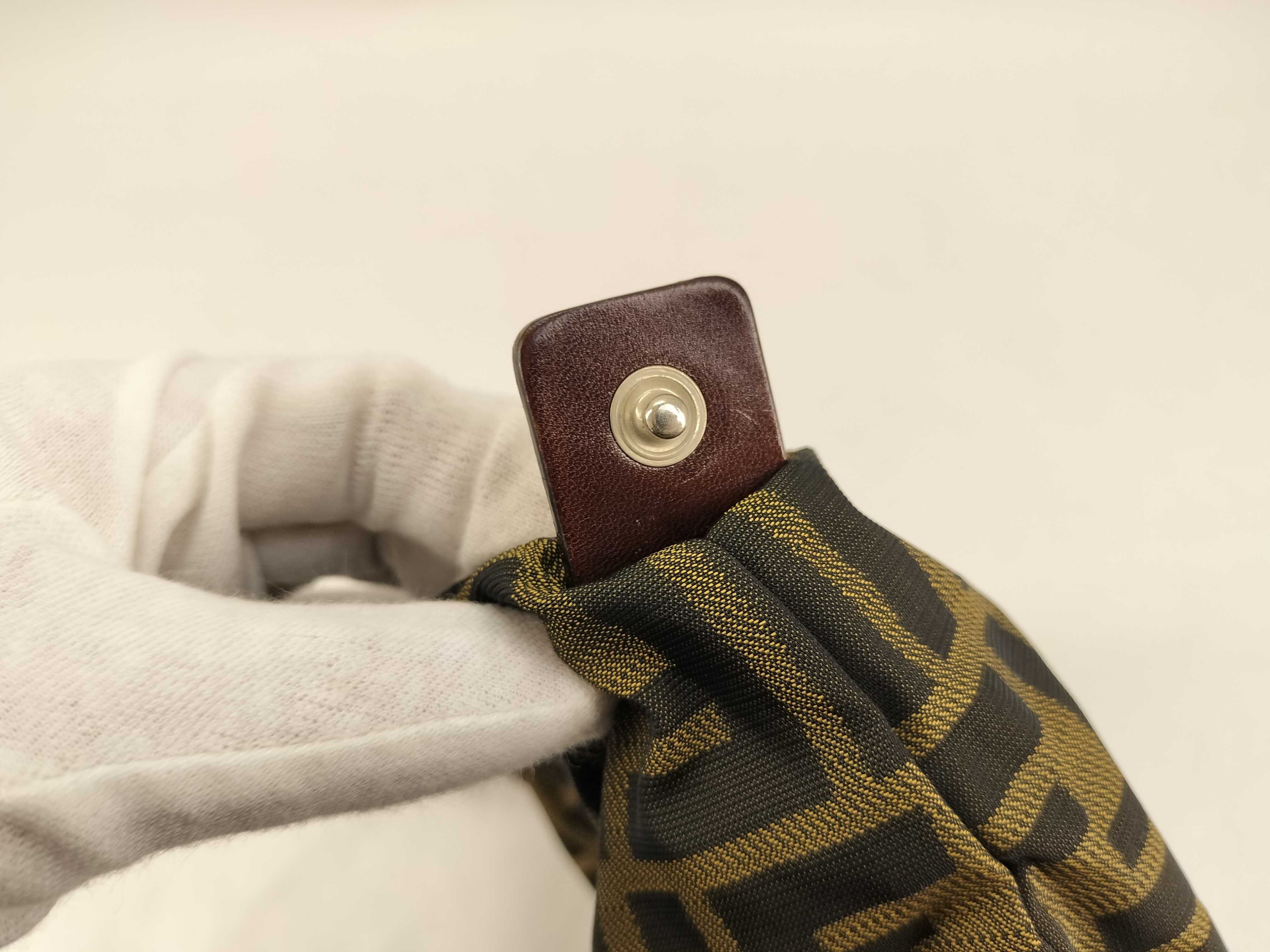 Zucca pattern pouch with buttons — view 14