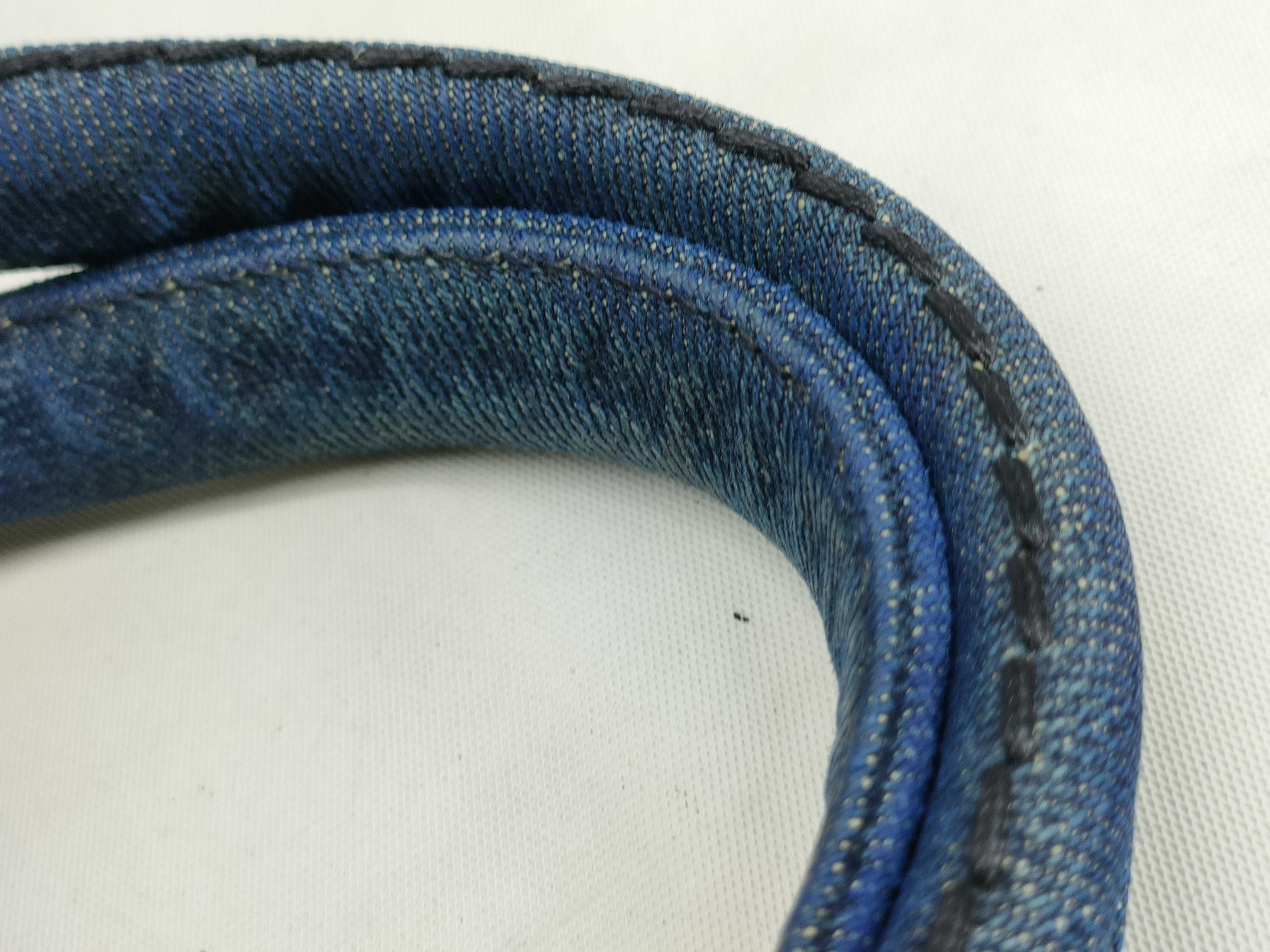 Canapa SS Denim Handbag, Blue, W28cm, No Shoulder Strap. — view 7
