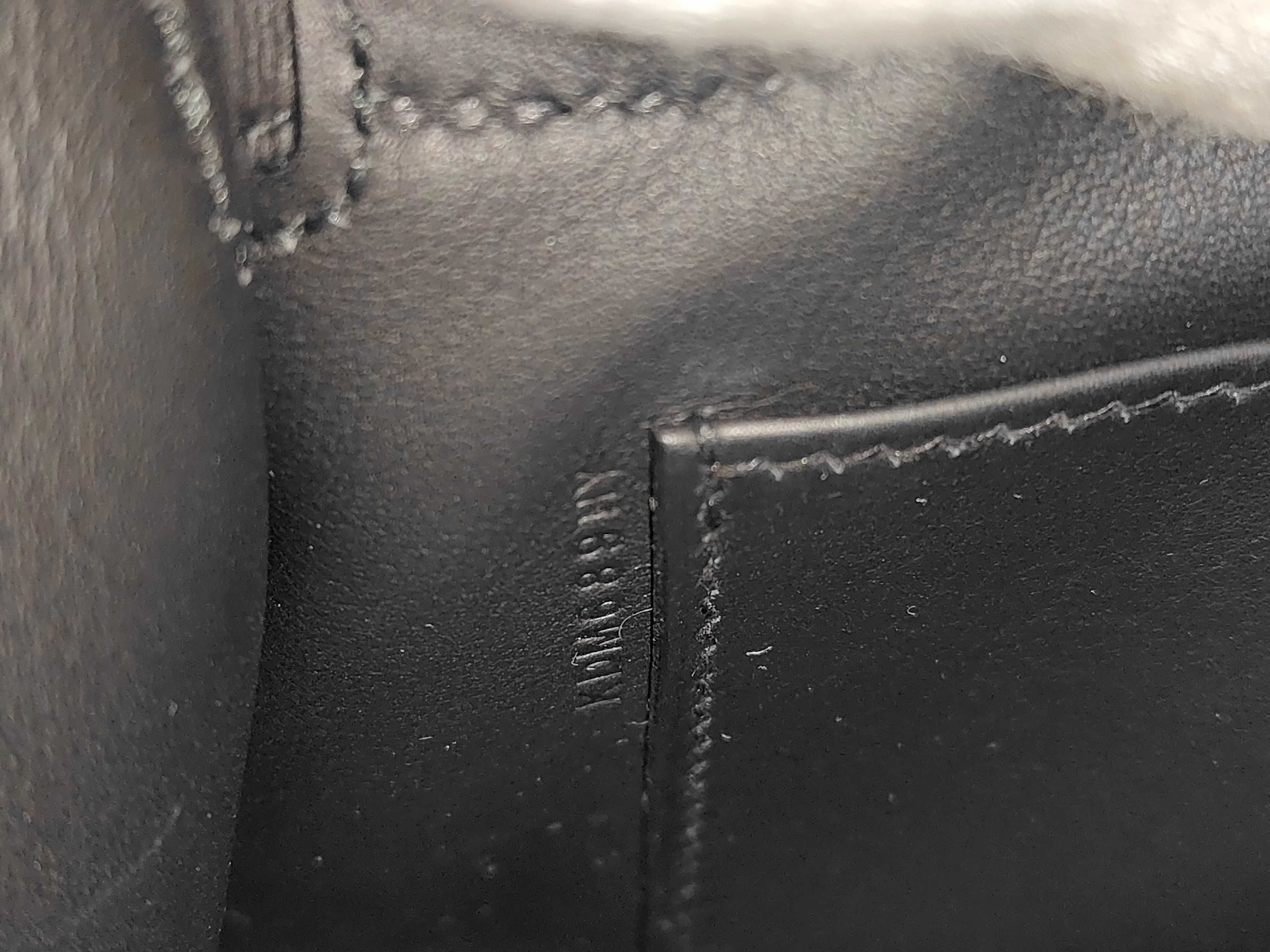 Pochette Kelly, Veau Swift leather, Black, SS K stamp, Handbag — view 11