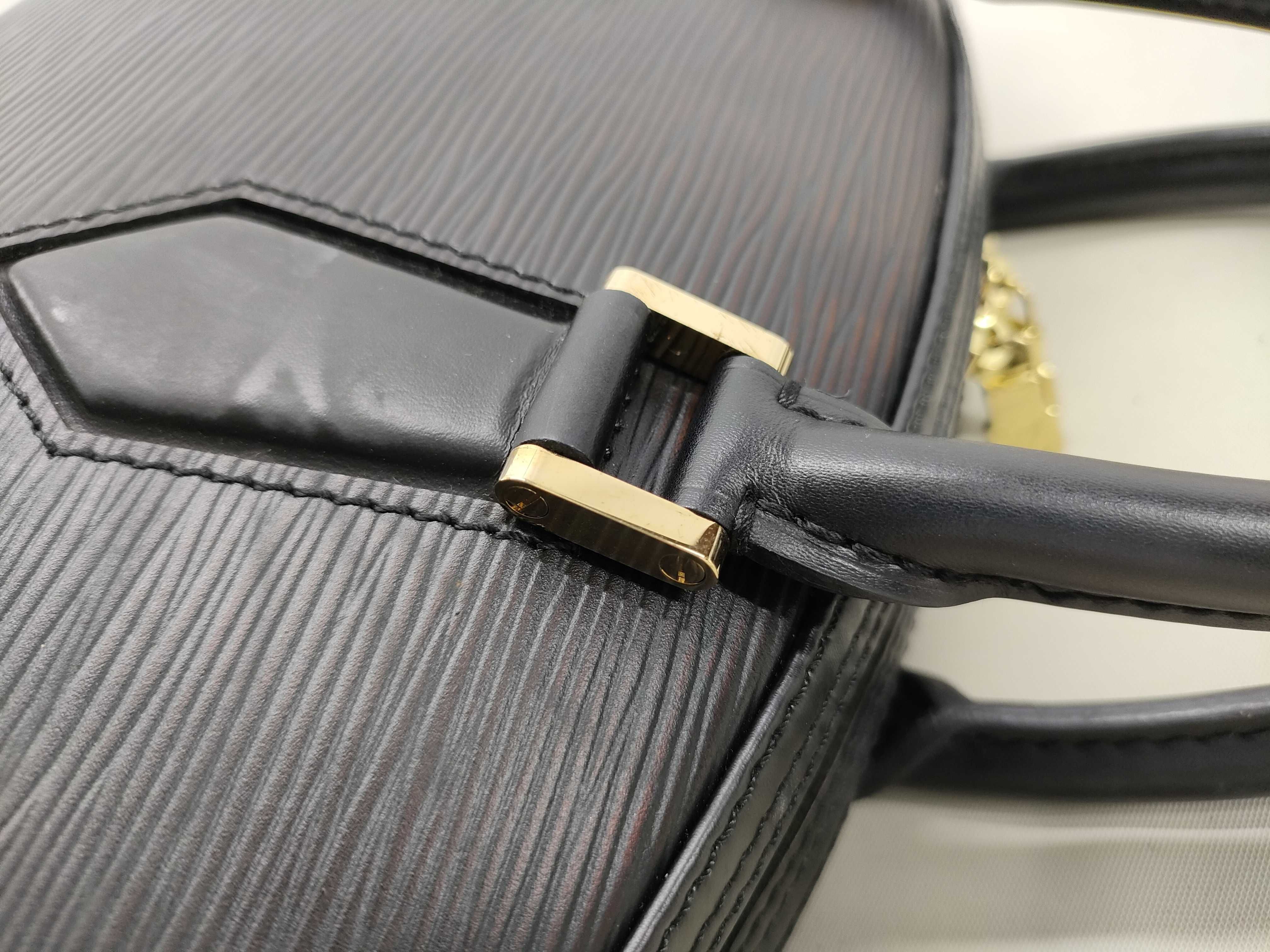 Epi Leather Jasmine M52782 TH0929 Black Handbag — view 6