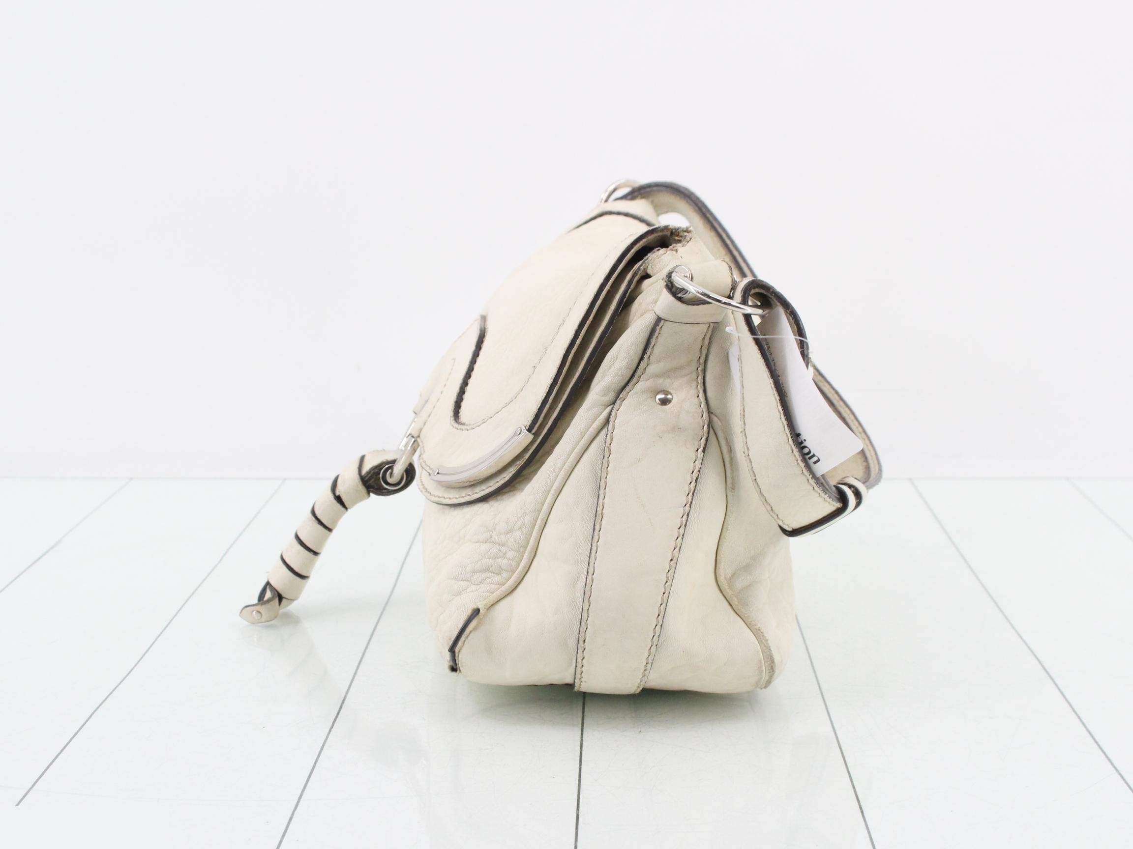 Other lines: Bags - One-shoulder bag - Leather - White — view 3