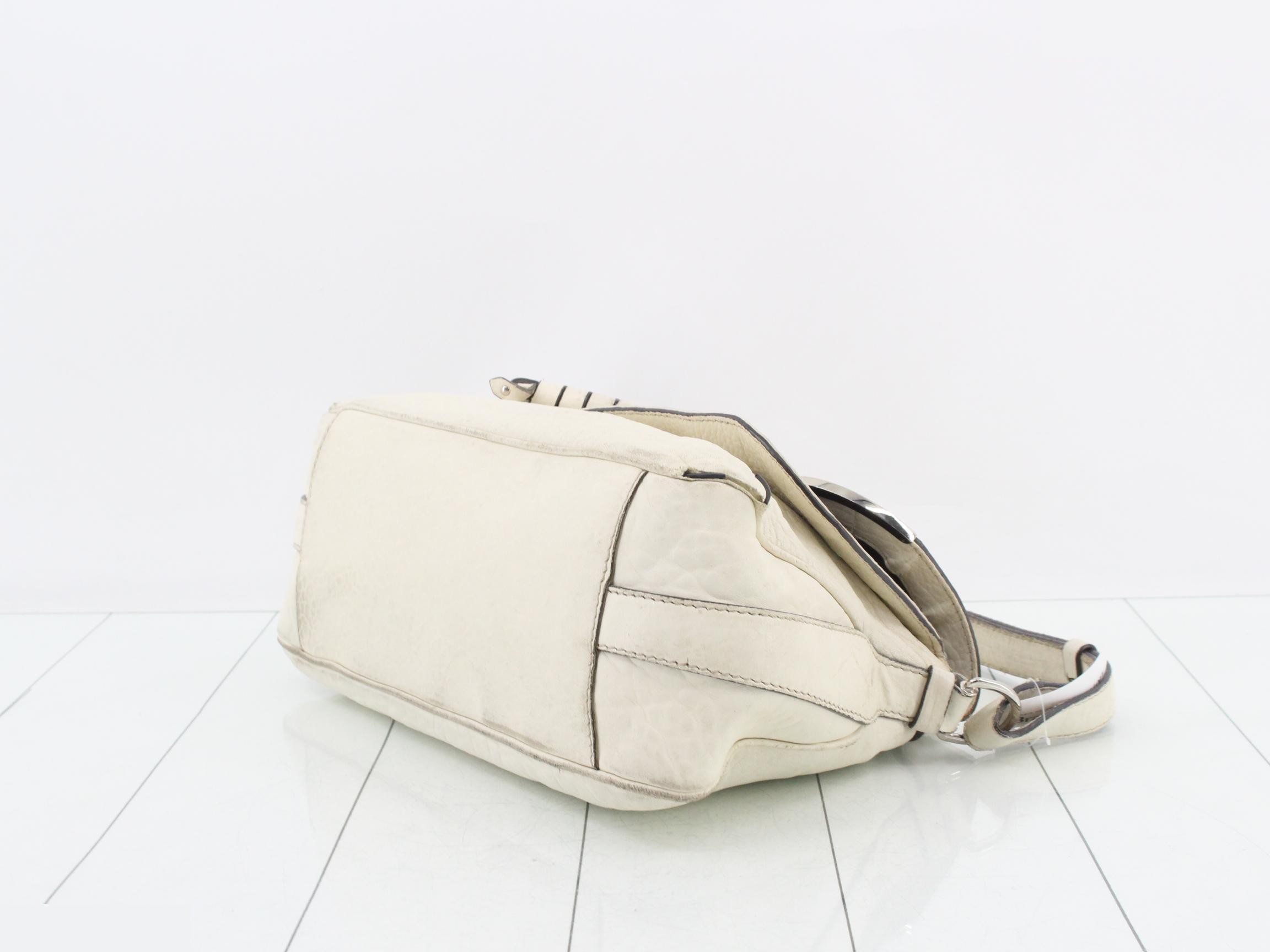 Other lines: Bags - One-shoulder bag - Leather - White — view 6