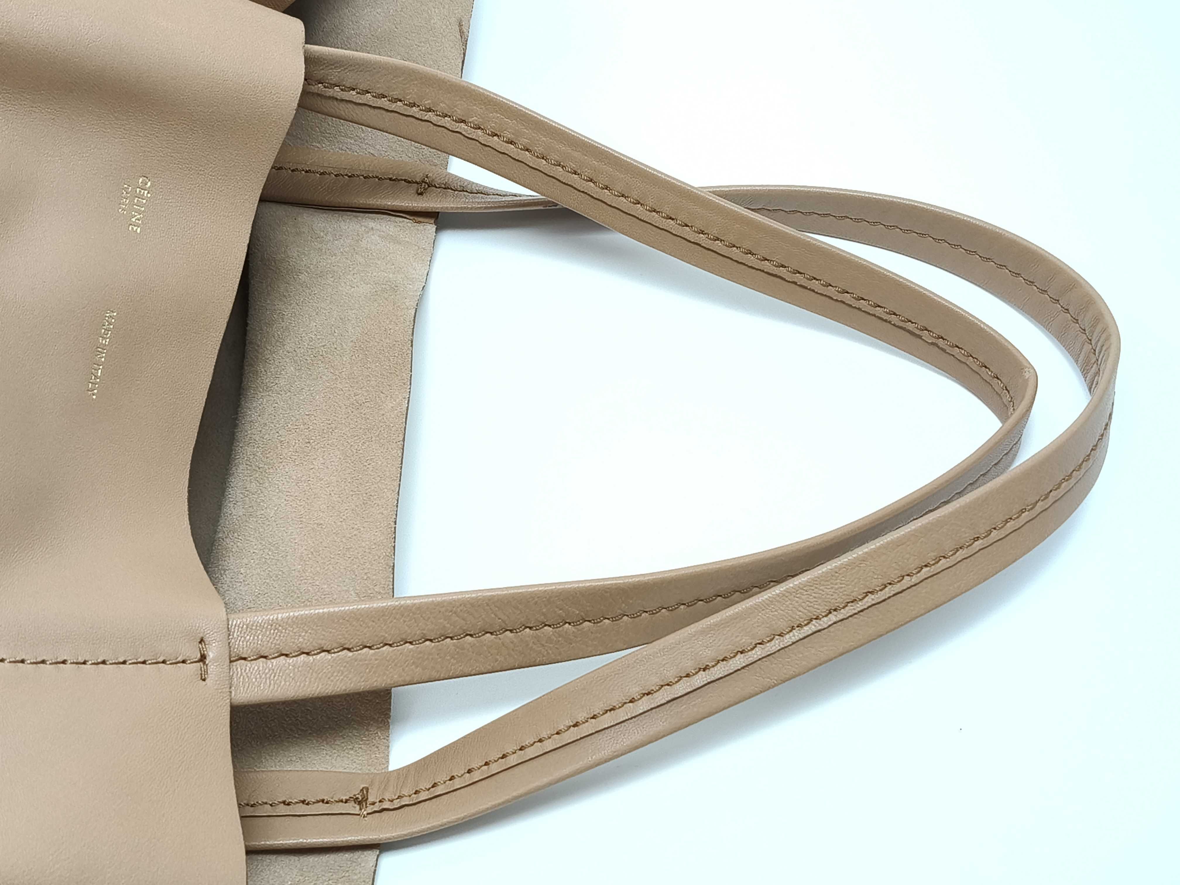 Horizontal Cabas Tote Bag W-PA-0150 Beige W39cm Tote Bag — view 3