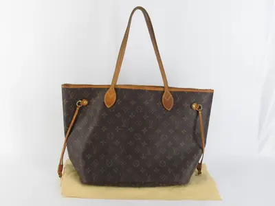 Monogram Neverfull MM M40995 Brown CA0052 Tote Bag