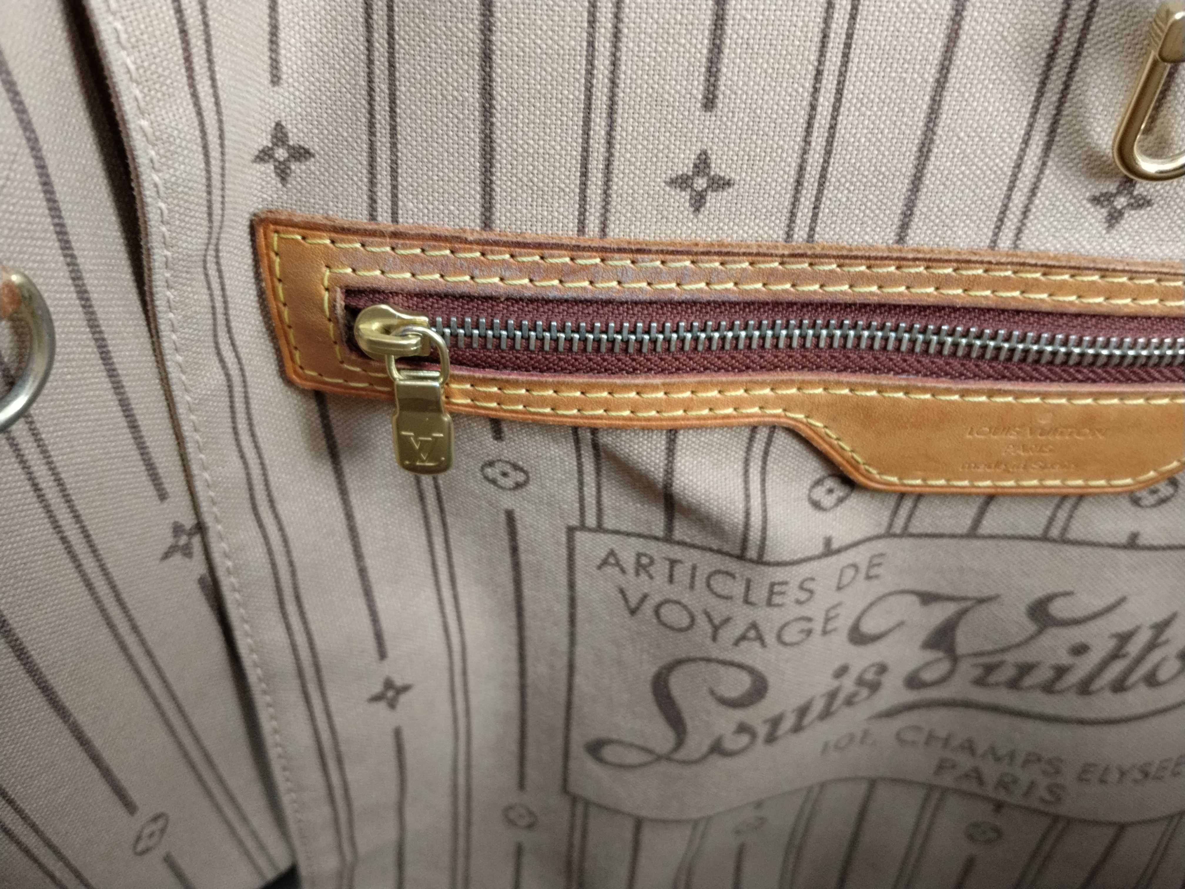 Monogram Neverfull MM M40995 Brown CA0052 Tote Bag — view 12