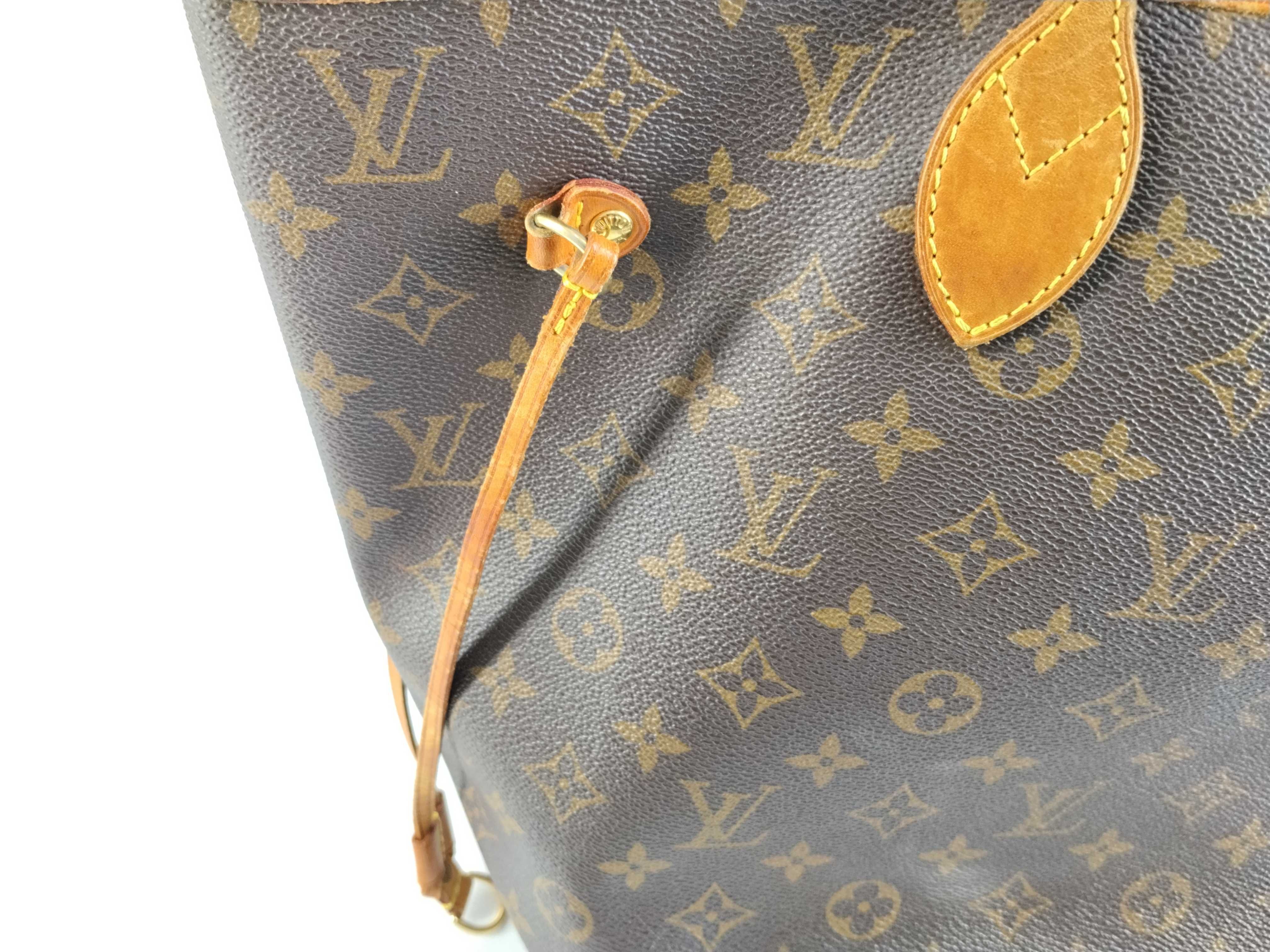 Monogram Neverfull MM M40995 Brown CA0052 Tote Bag — view 14