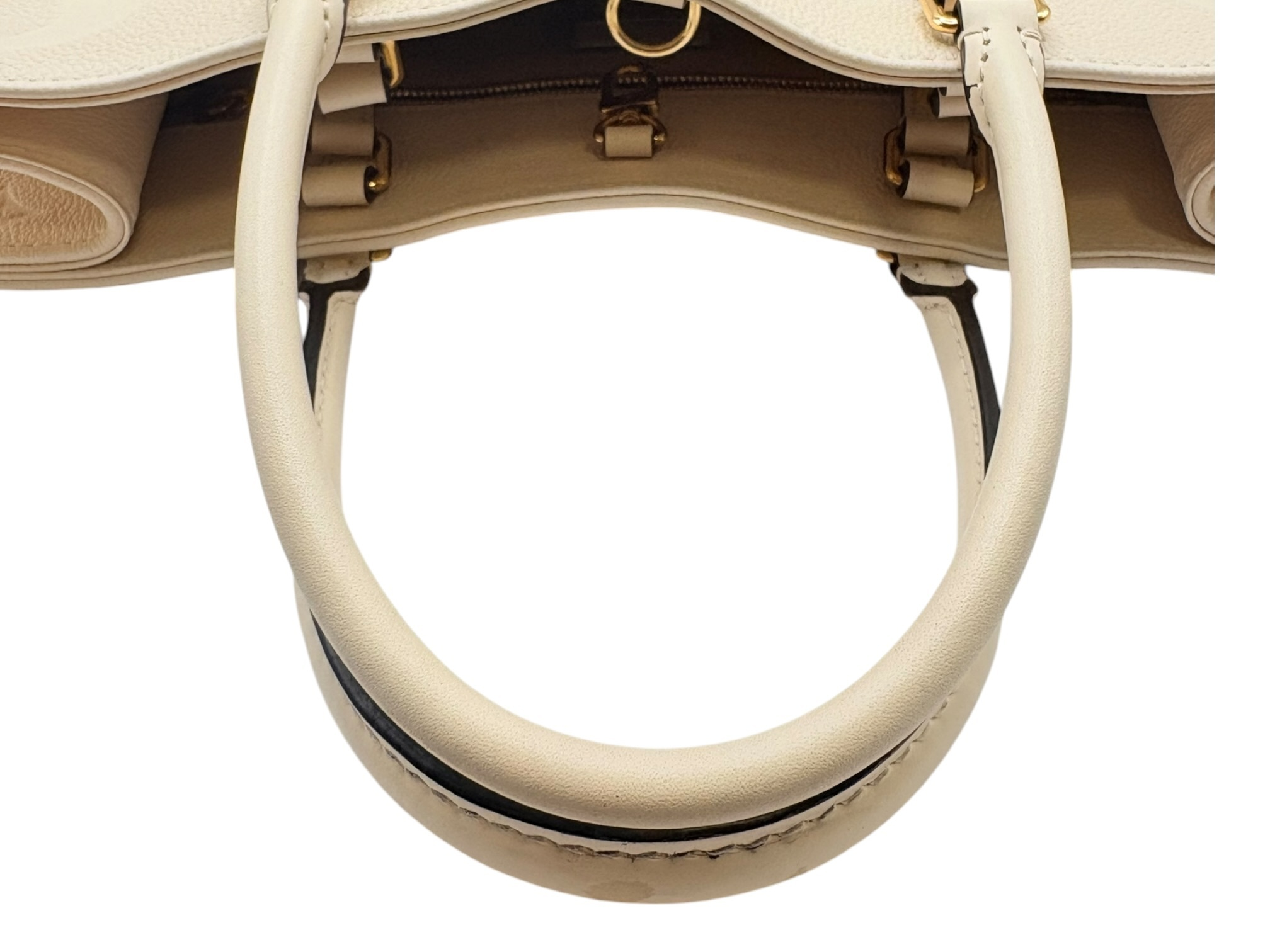 Monogram Empreinte OnTheGo GM M45081 DU5109 White RFID-enabled tote bag — view 11
