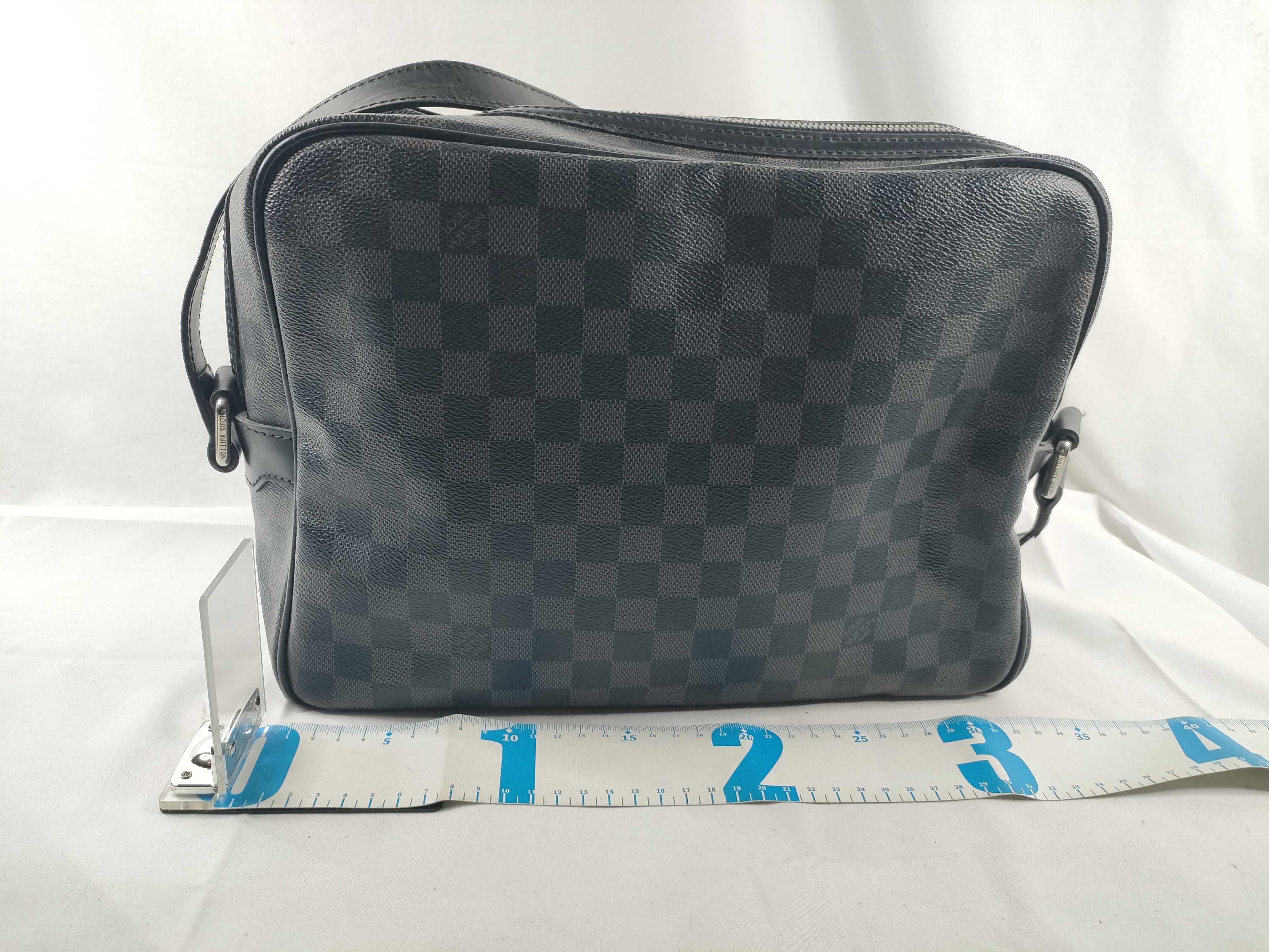 Damier Graphite Louis Vuitton Damier Graphite Io N45252 Black Shoulder Bag — view 2