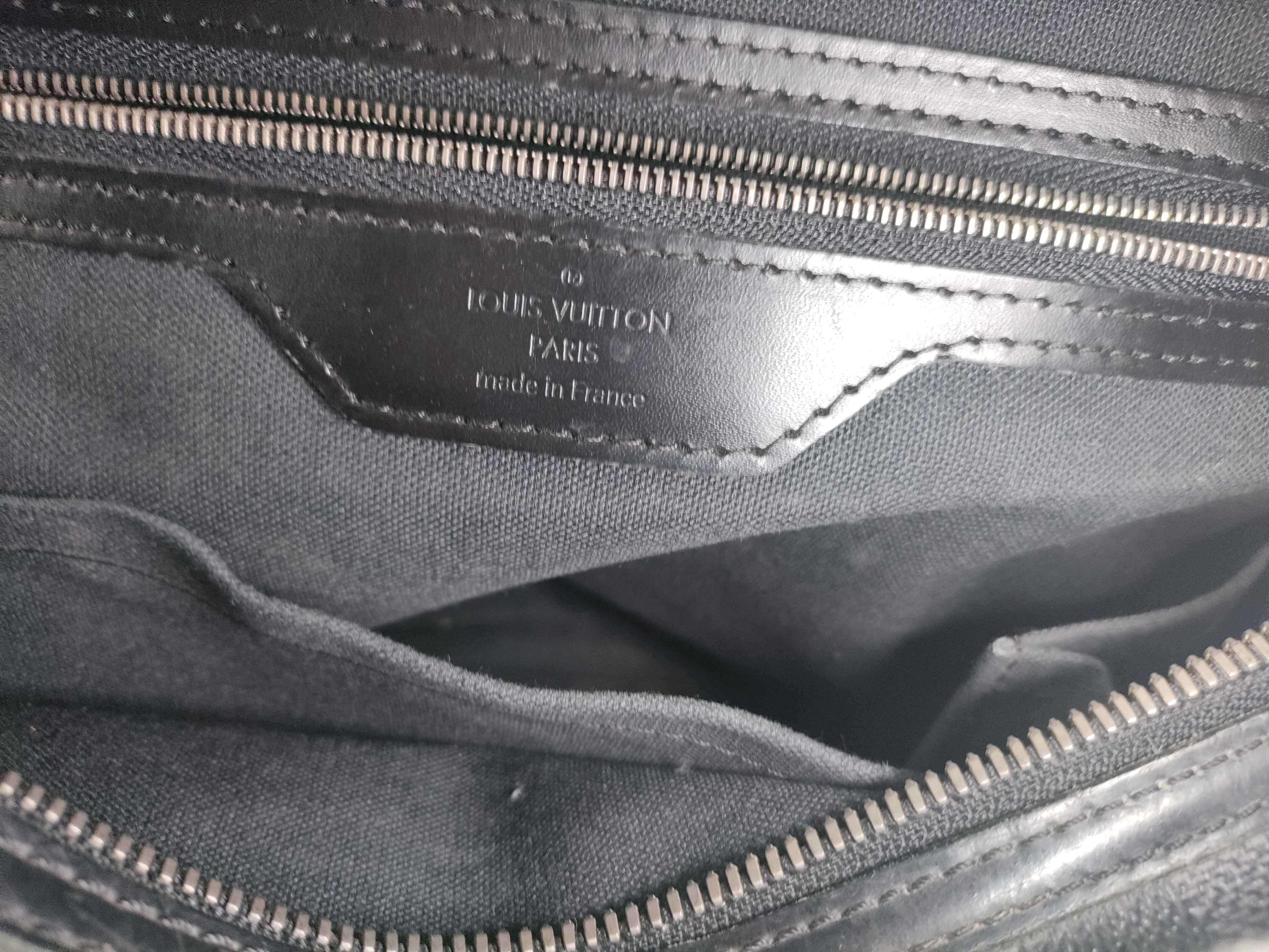 Damier Graphite Louis Vuitton Damier Graphite Io N45252 Black Shoulder Bag — view 14