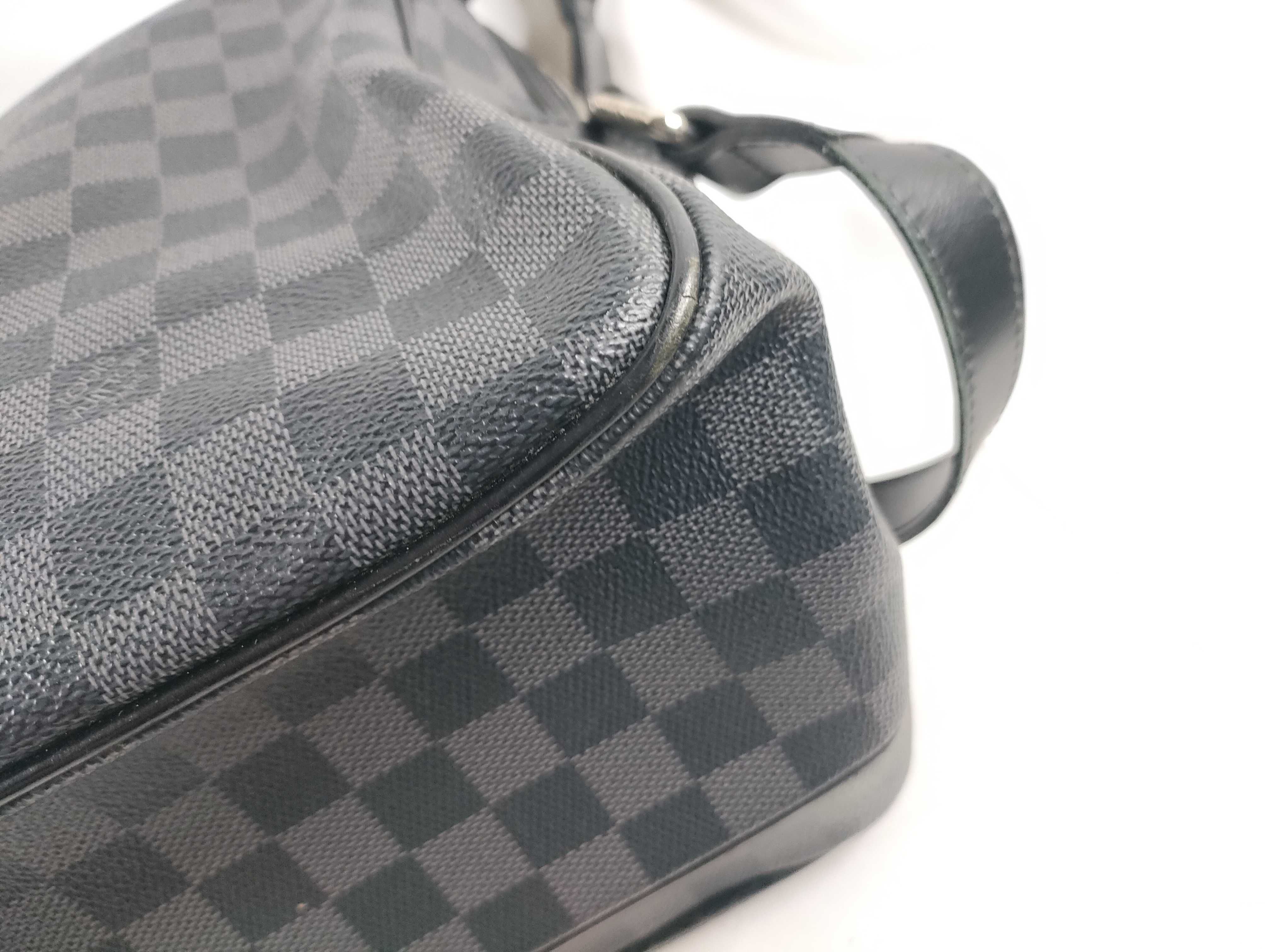 Damier Graphite Louis Vuitton Damier Graphite Io N45252 Black Shoulder Bag — view 5