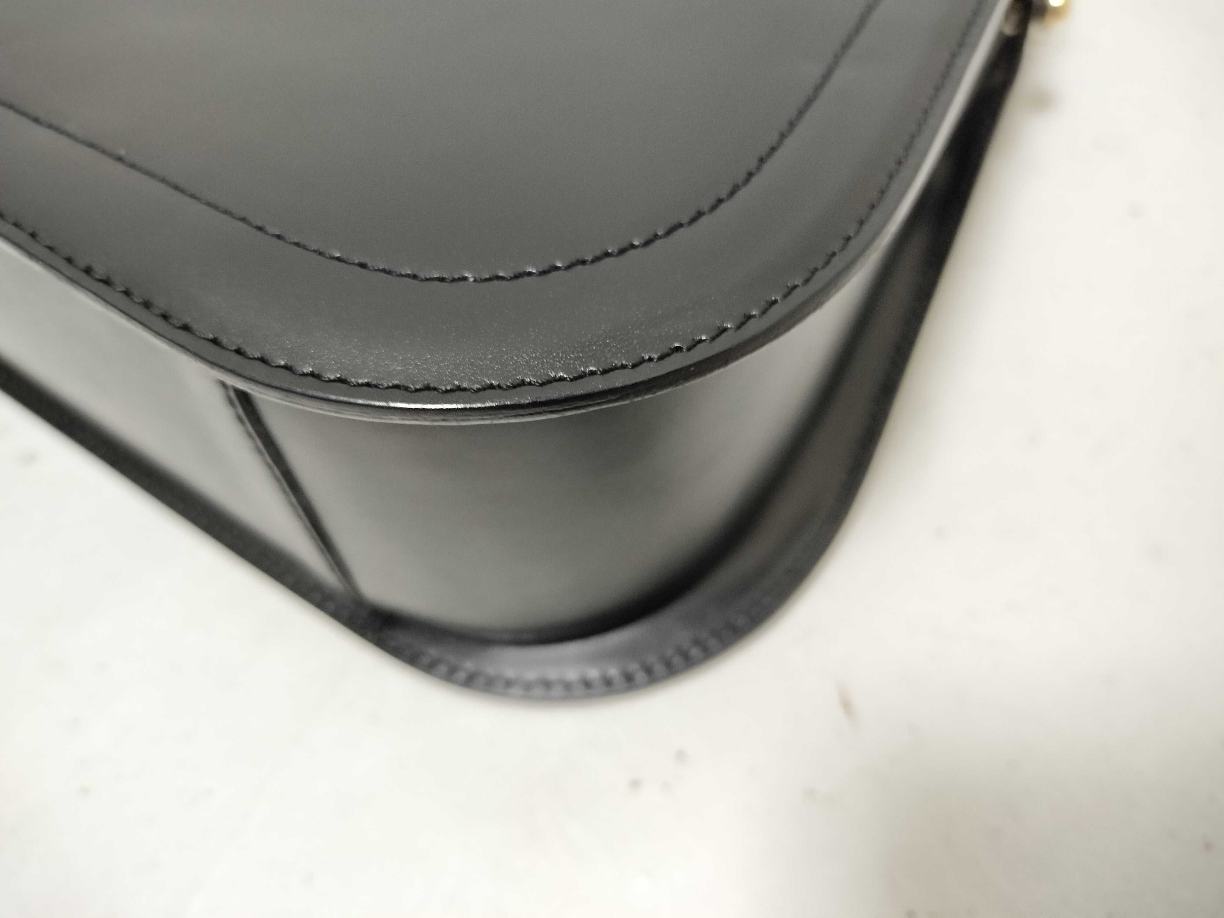 Triomphe One-Shoulder Bag, Leather, Calfskin Shoulder Bag — view 6