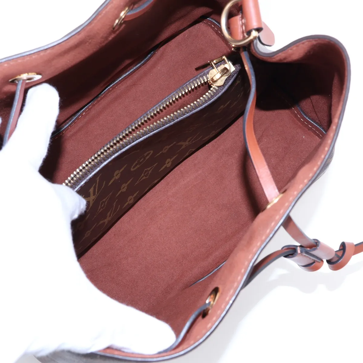 Monogram NeoNoe M44887 Brown (RFID detected) — view 8