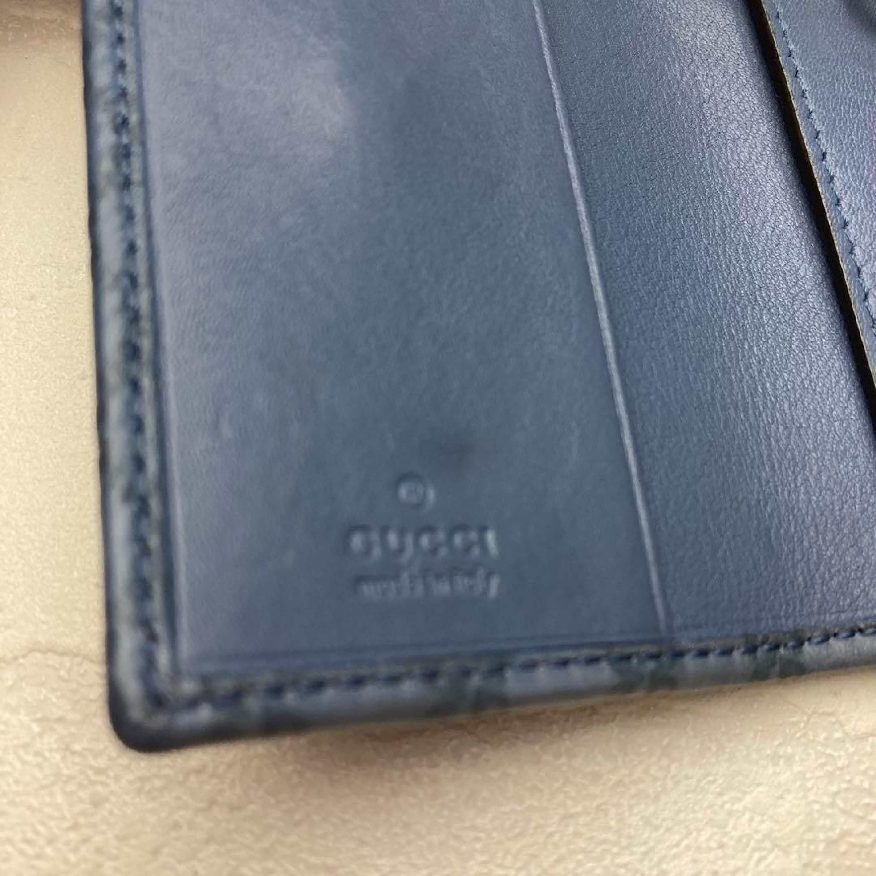 6-Key Case Key Holder, Gray, GG Microssima Embossed Key Case — view 14
