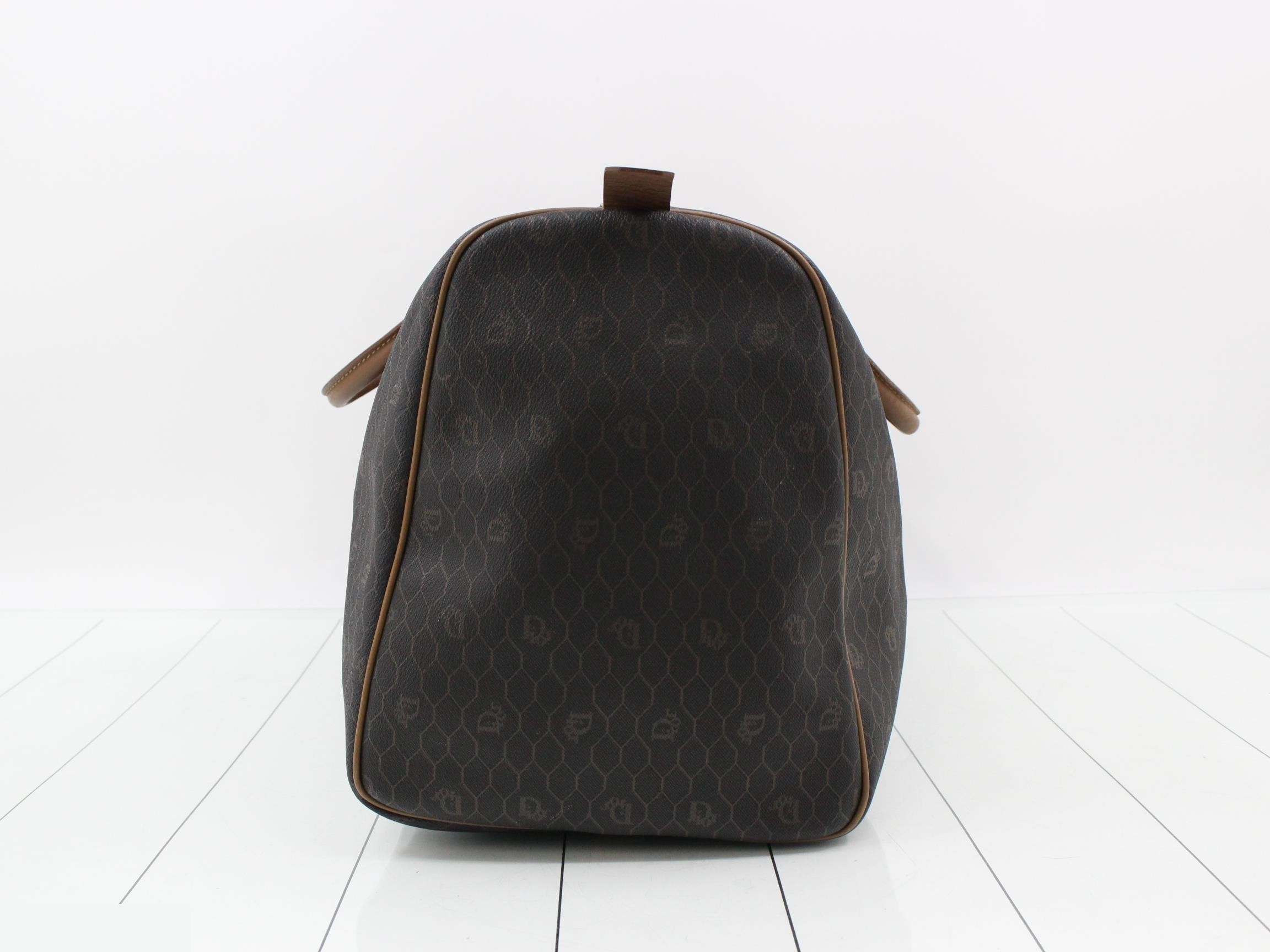 PVC honeycomb pattern Boston bag — view 3