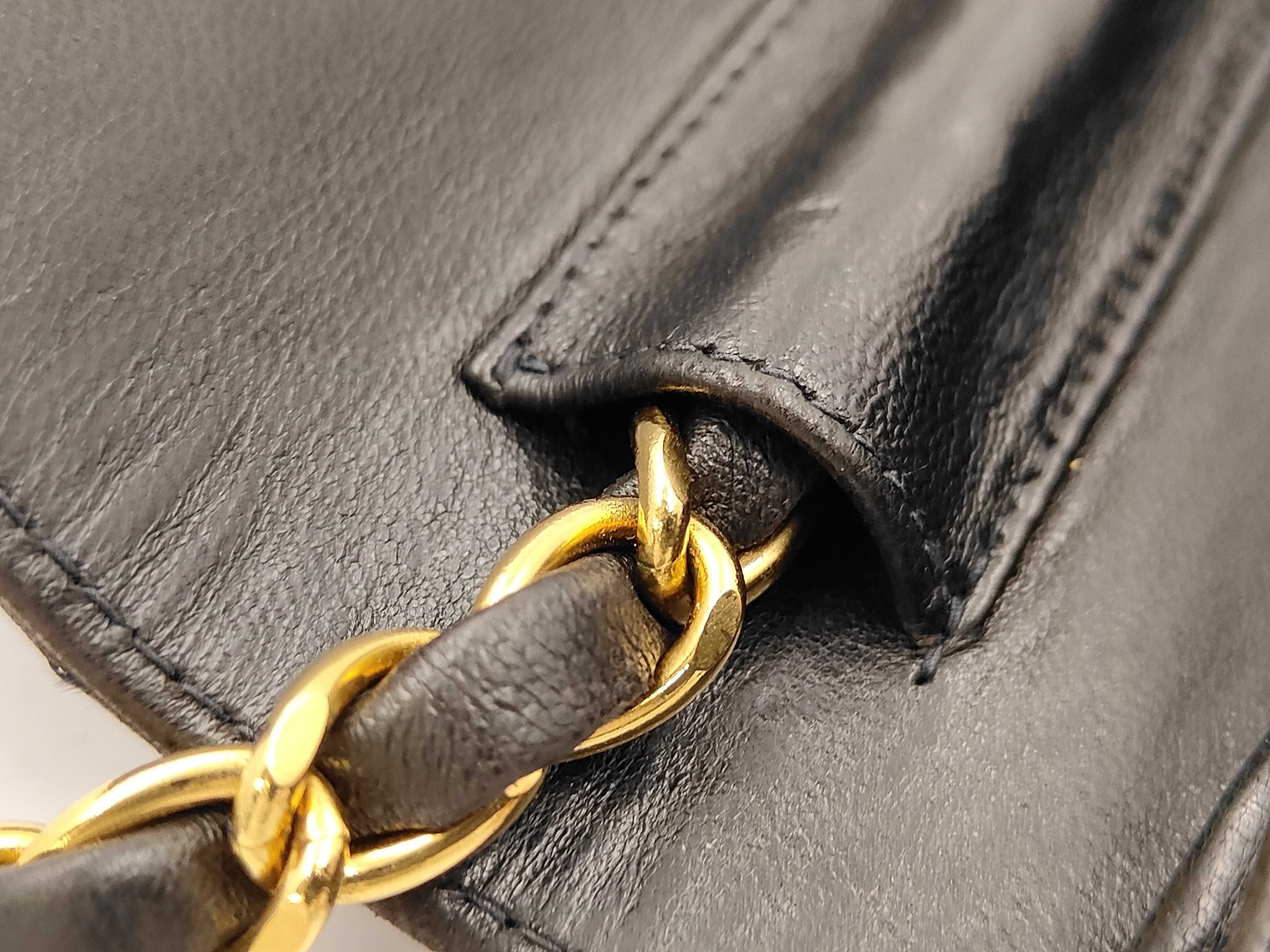 Matelassé Push-Lock Chain Shoulder Bag, Black, Series 5 (Shoulder Bag) — view 5