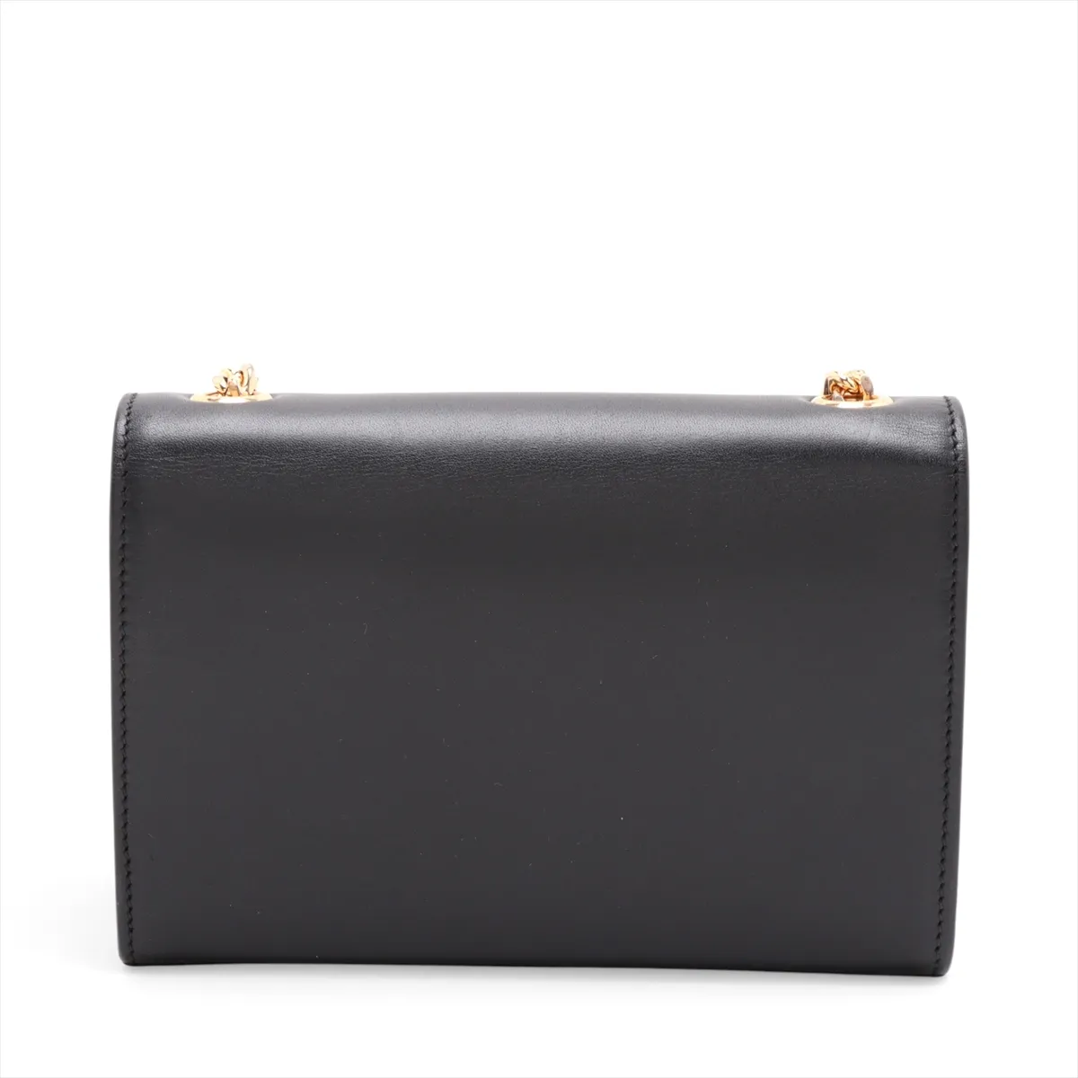 Kate 354120 Leather Chain Shoulder Bag, Black — view 2