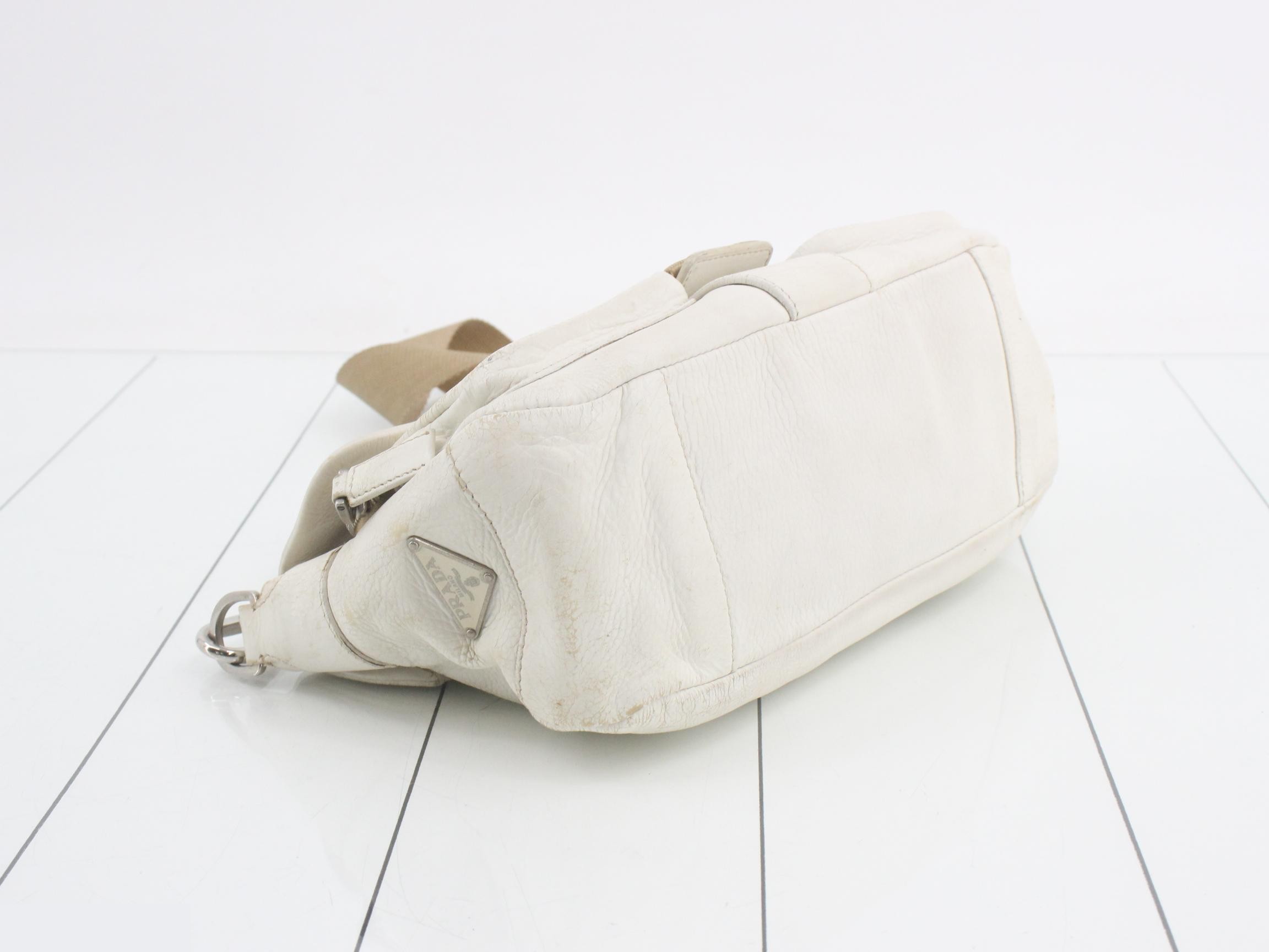 Leather pocket shoulder bag — view 5