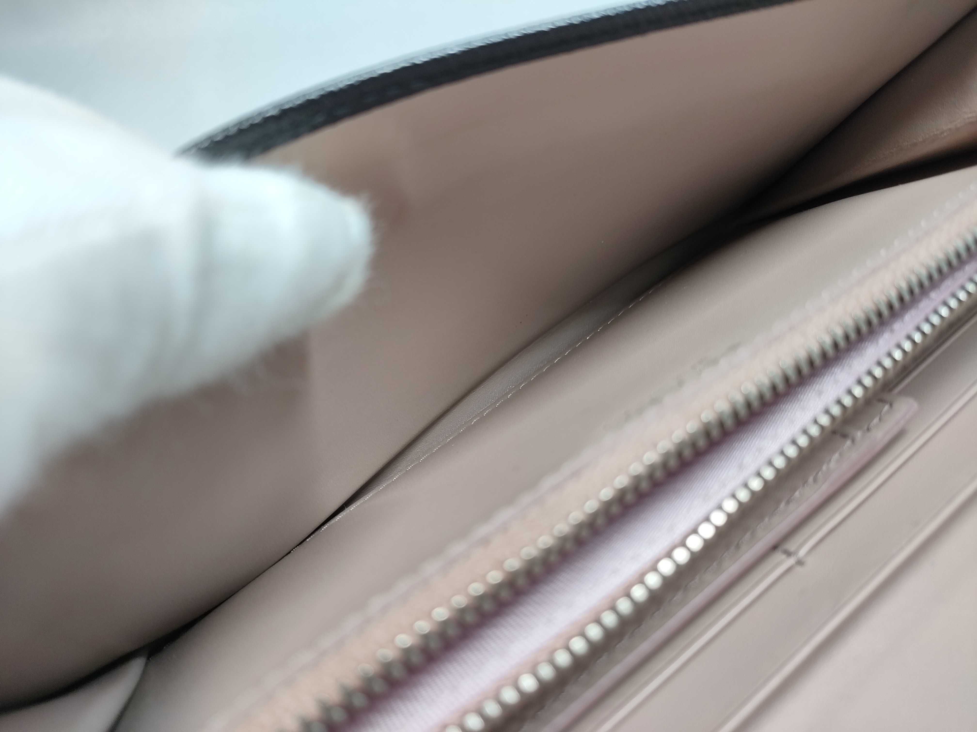 Saffiano Leather Flap Long Wallet — view 11