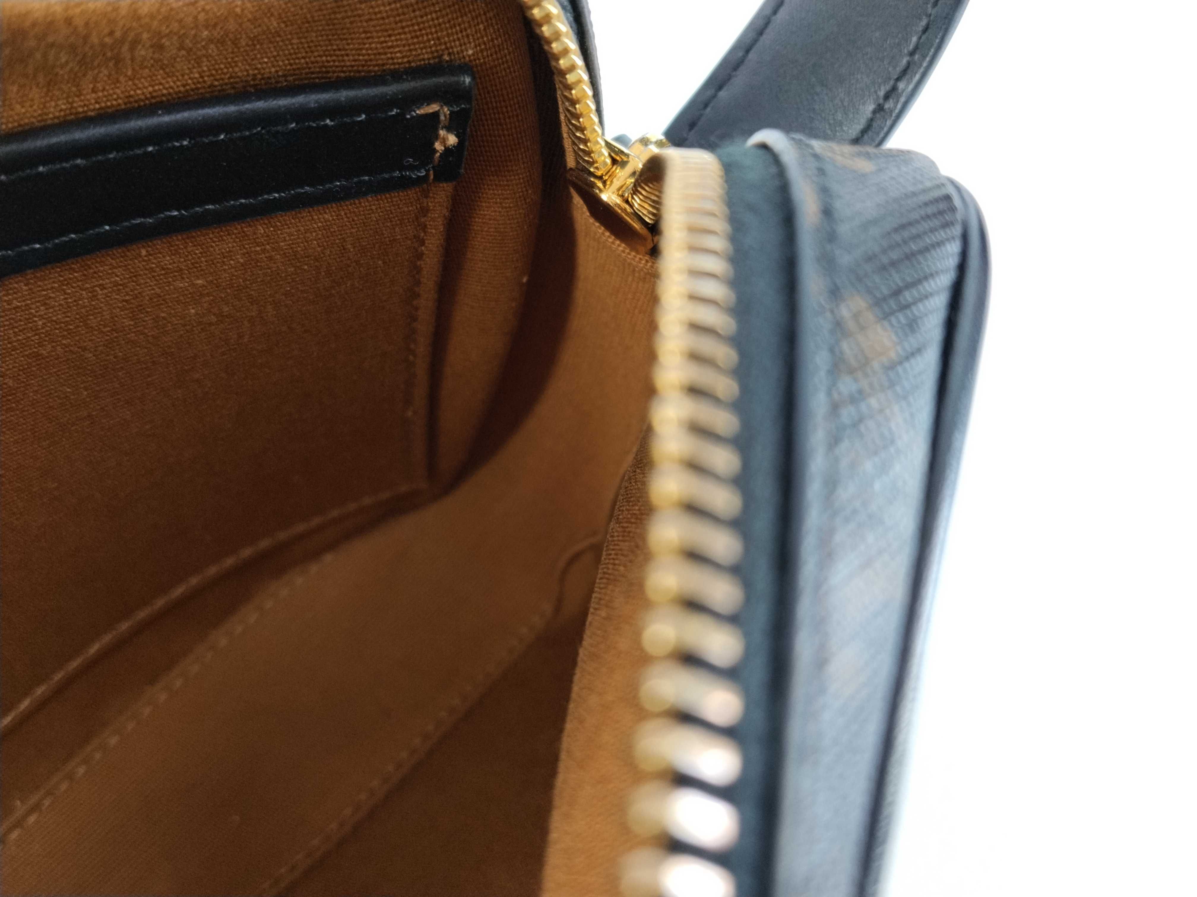 Logo Print Triomphe PVC Shoulder Bag — view 10