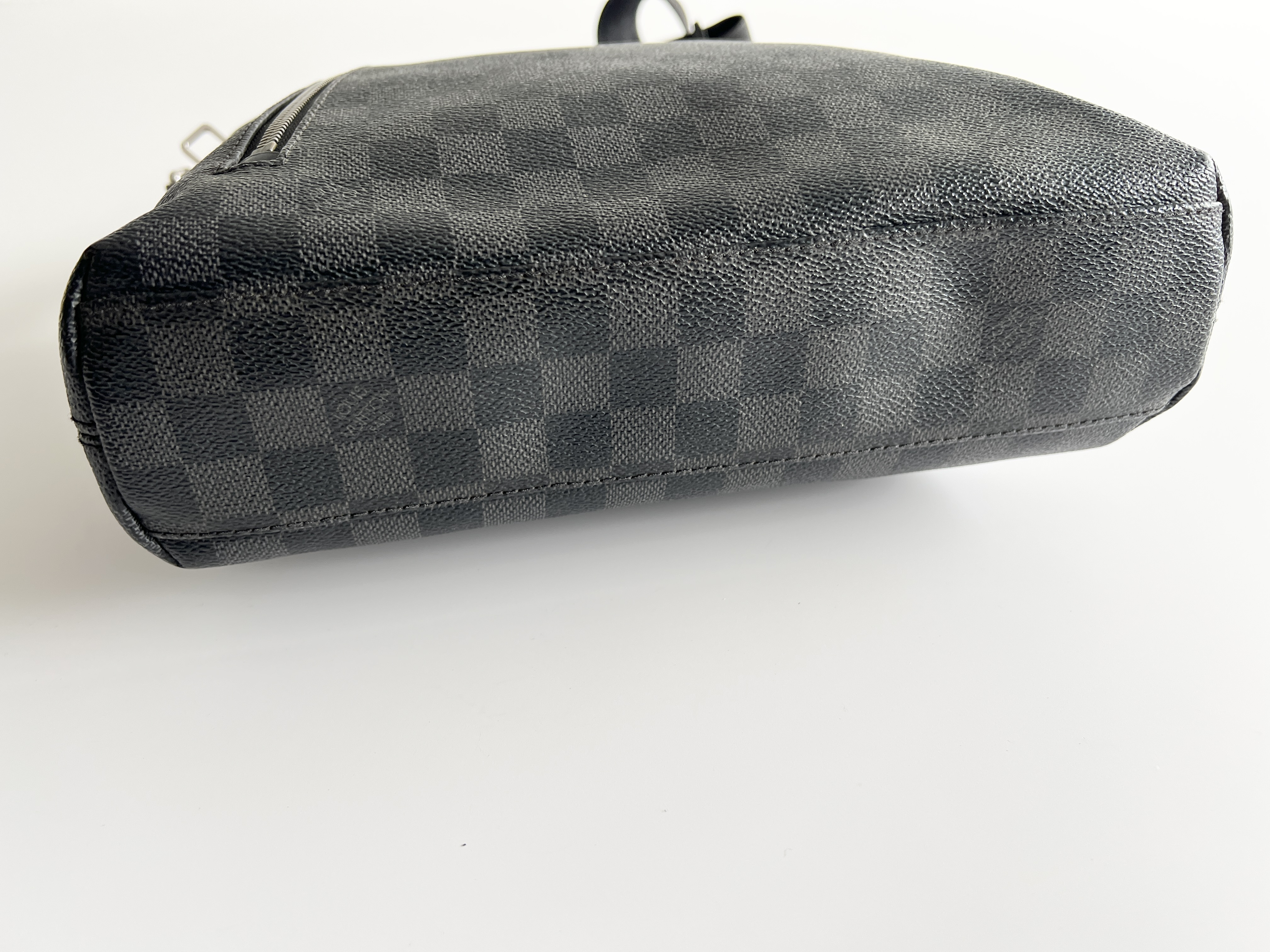 Mick PM Damier Leather Logo One Shoulder Bag — view 14