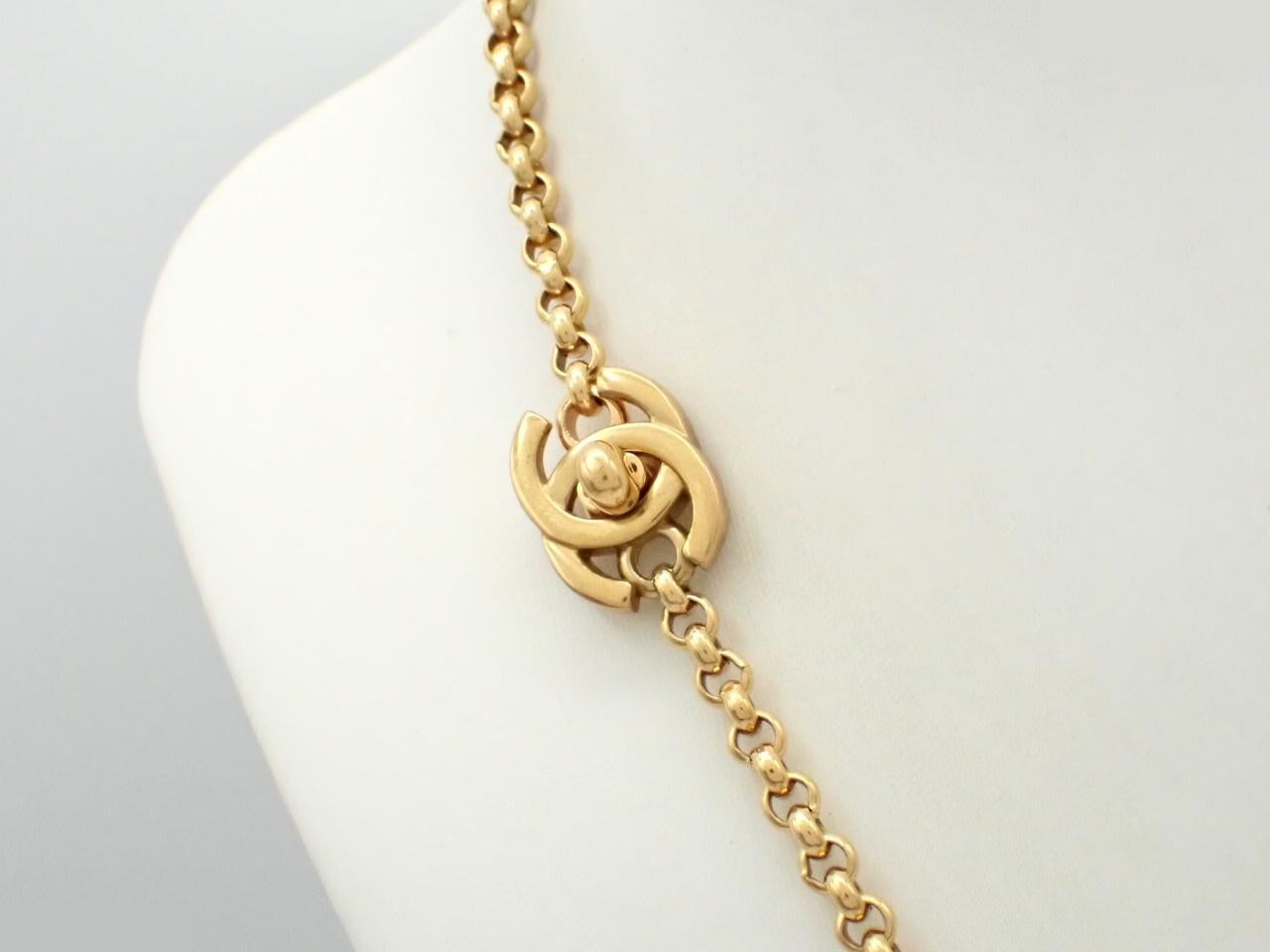 Coco Mark Gold Necklace, Chain approx. 60cm — view 2