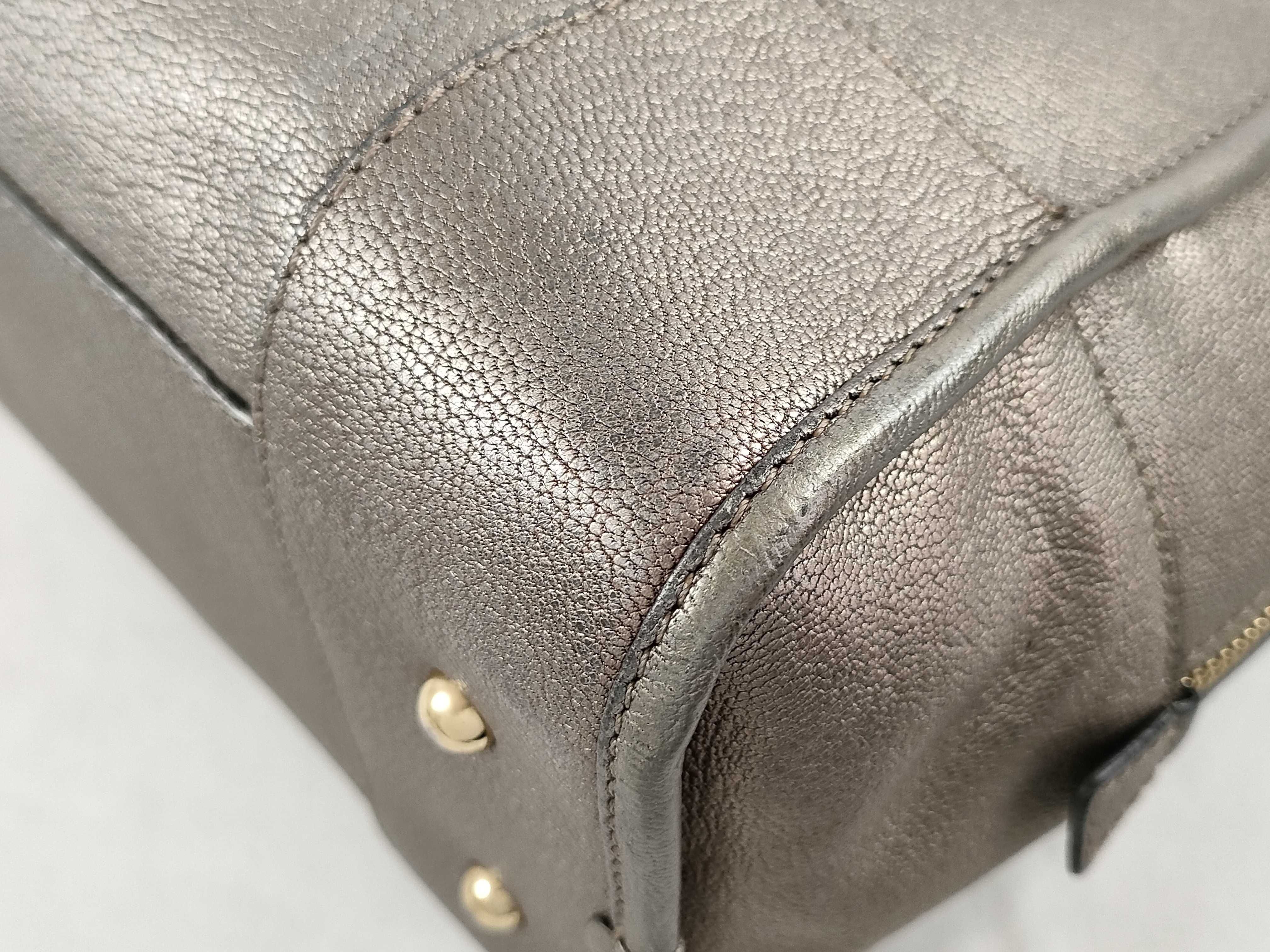 Amazona 36 Leather Handbag with Serial Number, Card, Padlock, and Key — view 6