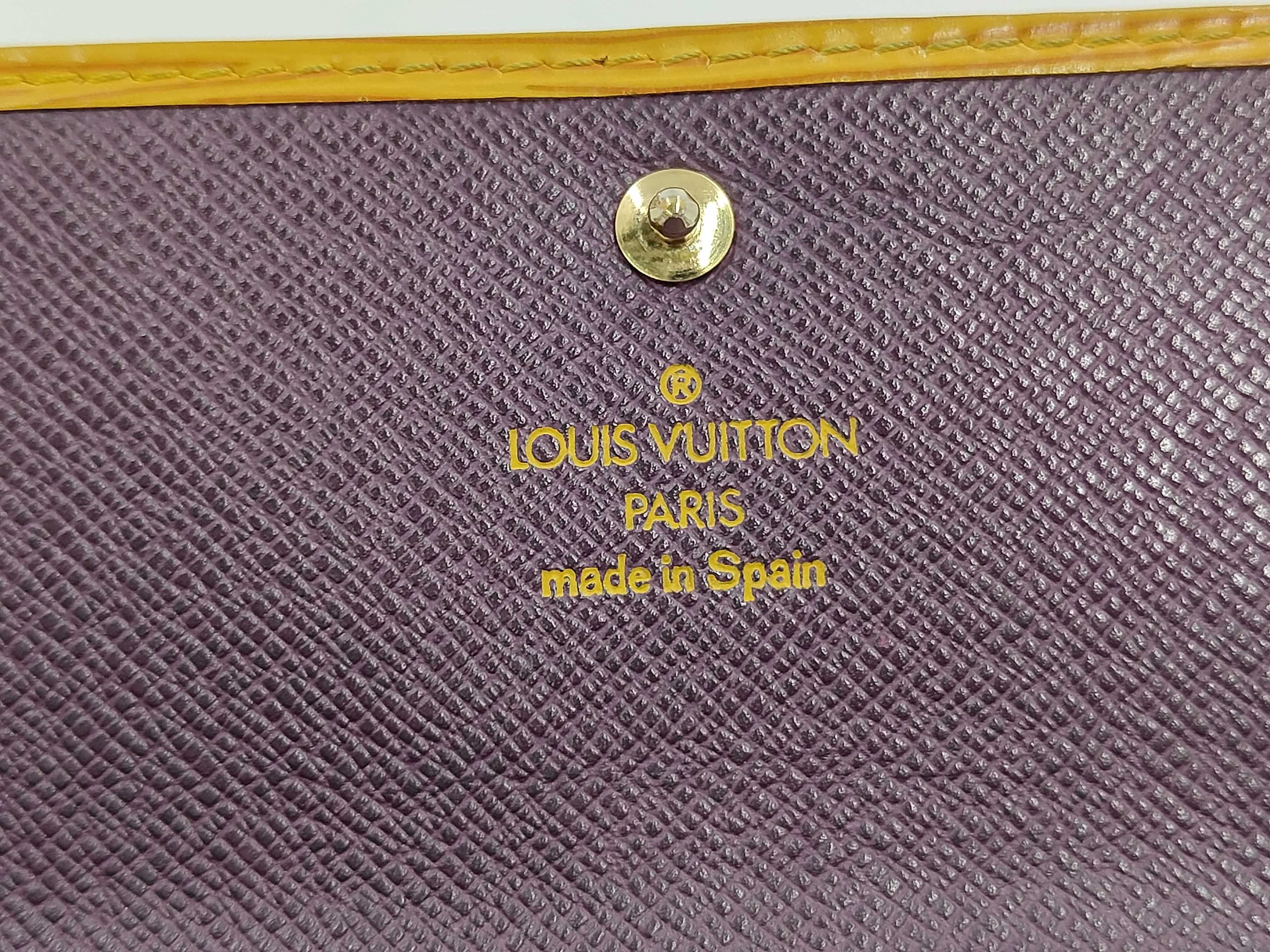 Epi Leather Long Wallet / Wallet — view 7