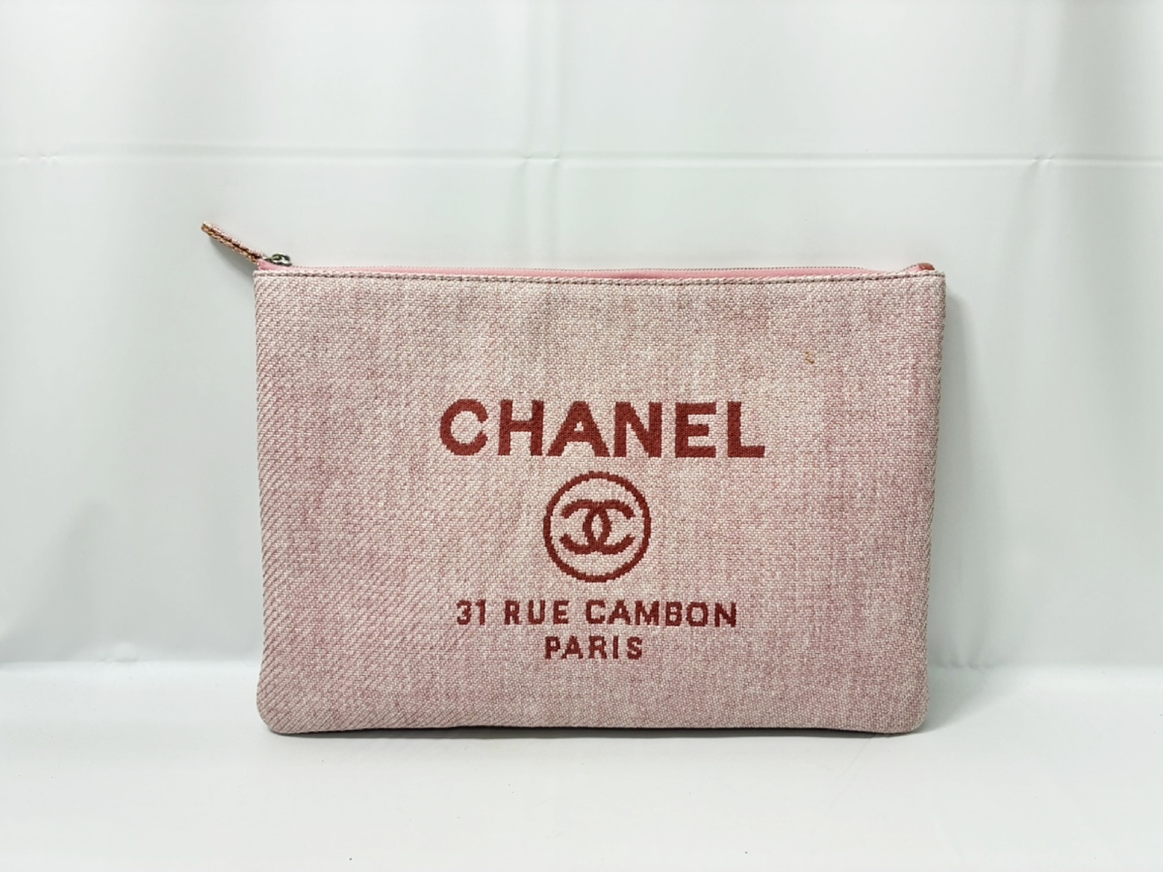 Deauville Clutch Bag A80117 Canvas