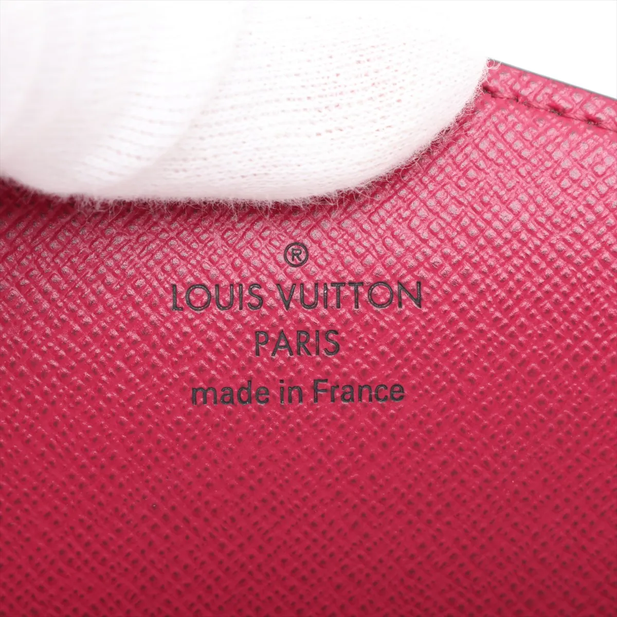 Monogram Portefeuille Sarah M62234 SN3109 Fuchsia Long Wallet with Initials — view 10