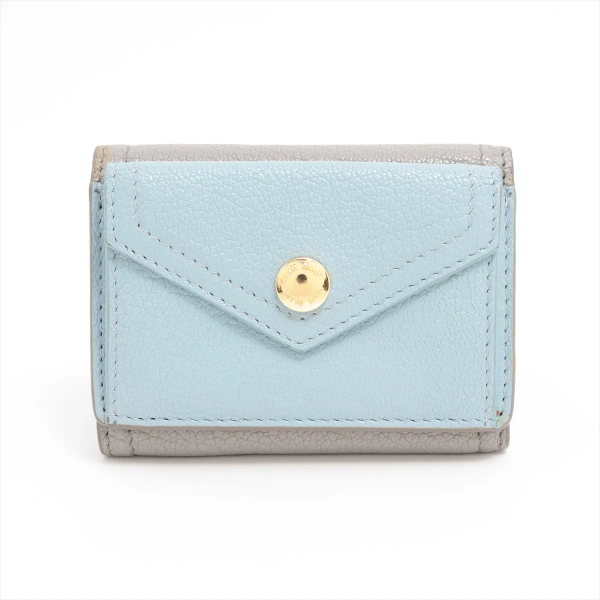 Madras Fiocco 5MH021 Leather Compact Wallet Gray — view 2