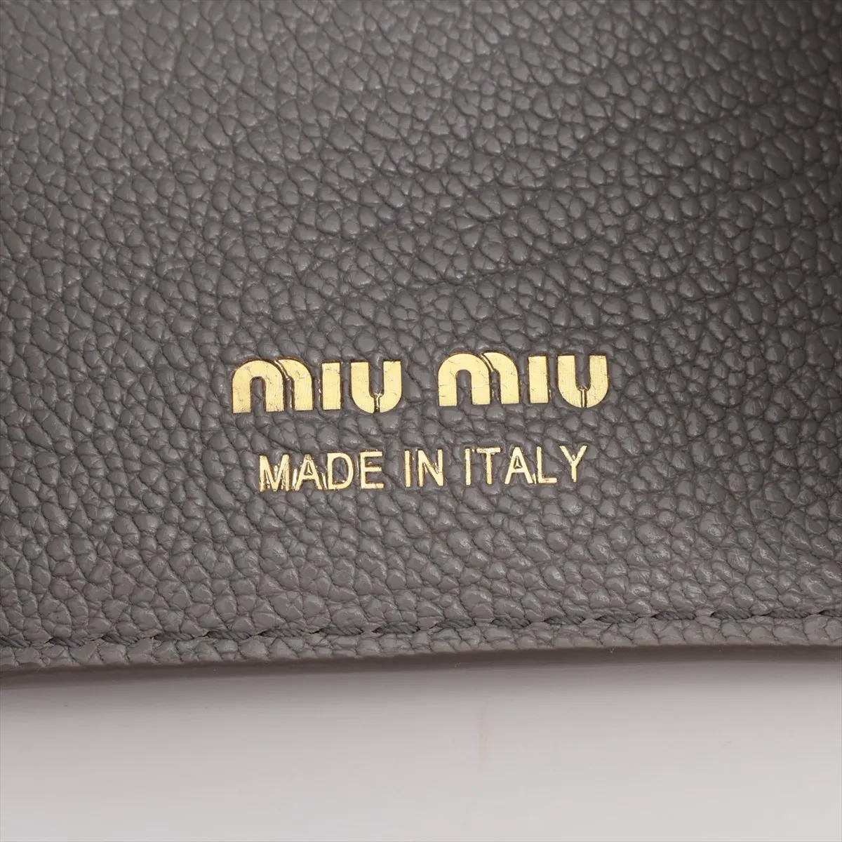 Madras Fiocco 5MH021 Leather Compact Wallet Gray — view 7