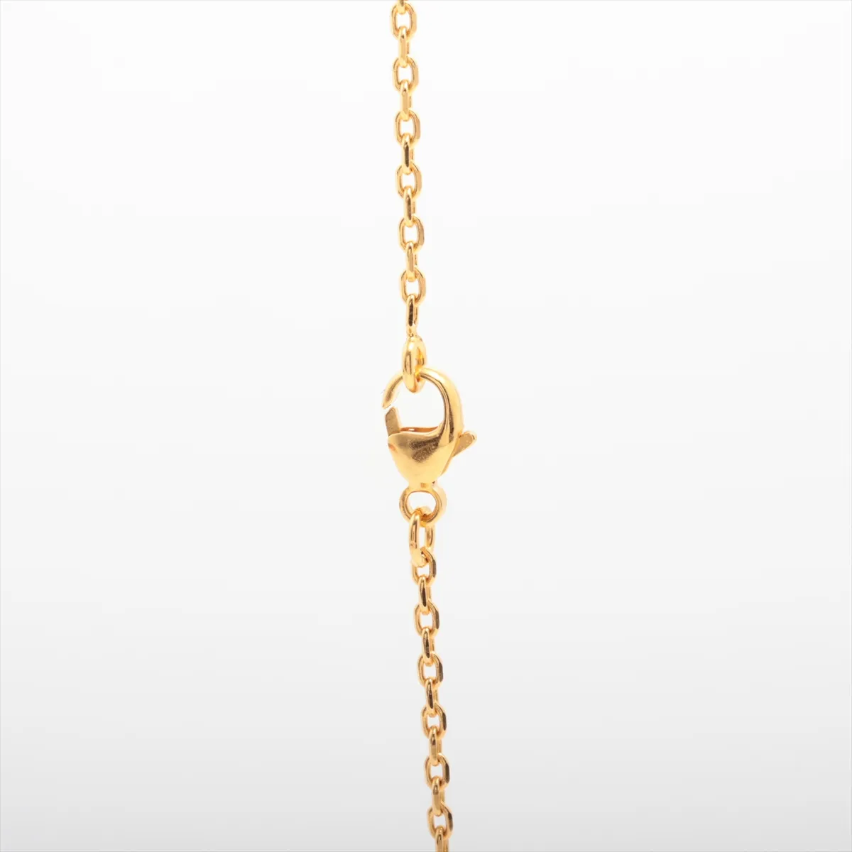Mini Pop H GD0261 Necklace GP Gold x Blue Thread Dirty — view 4