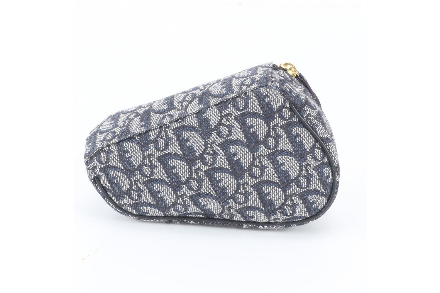 Trotter Saddle Pouch Leather Clutch Bag — view 2