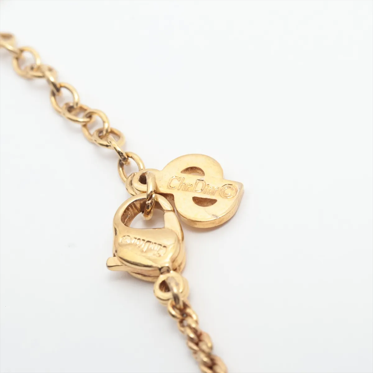 necklace, GP gold, — view 4