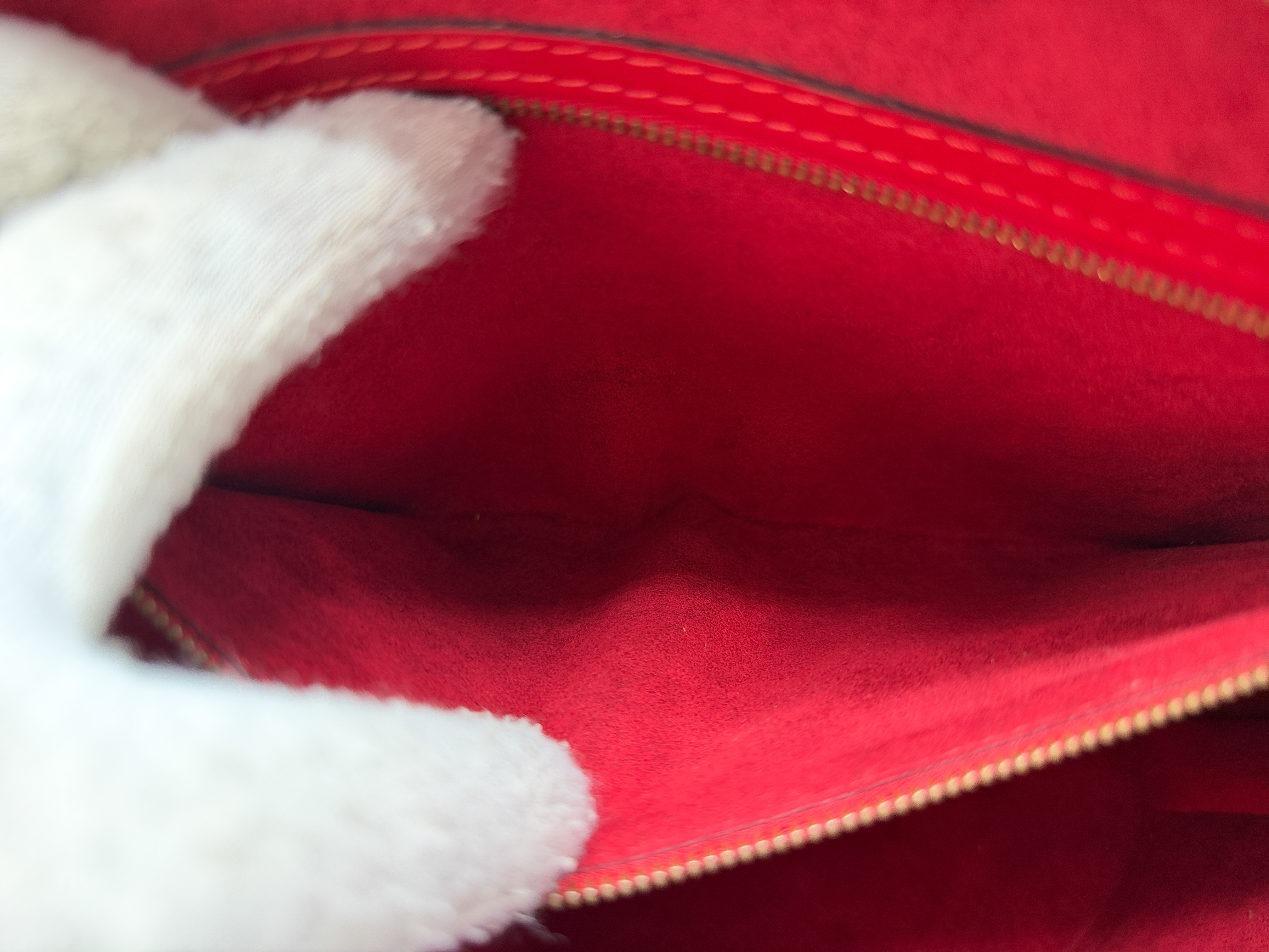Epi M52267 Saint Jacques Shopping Castilian Red Tote Bag — view 12