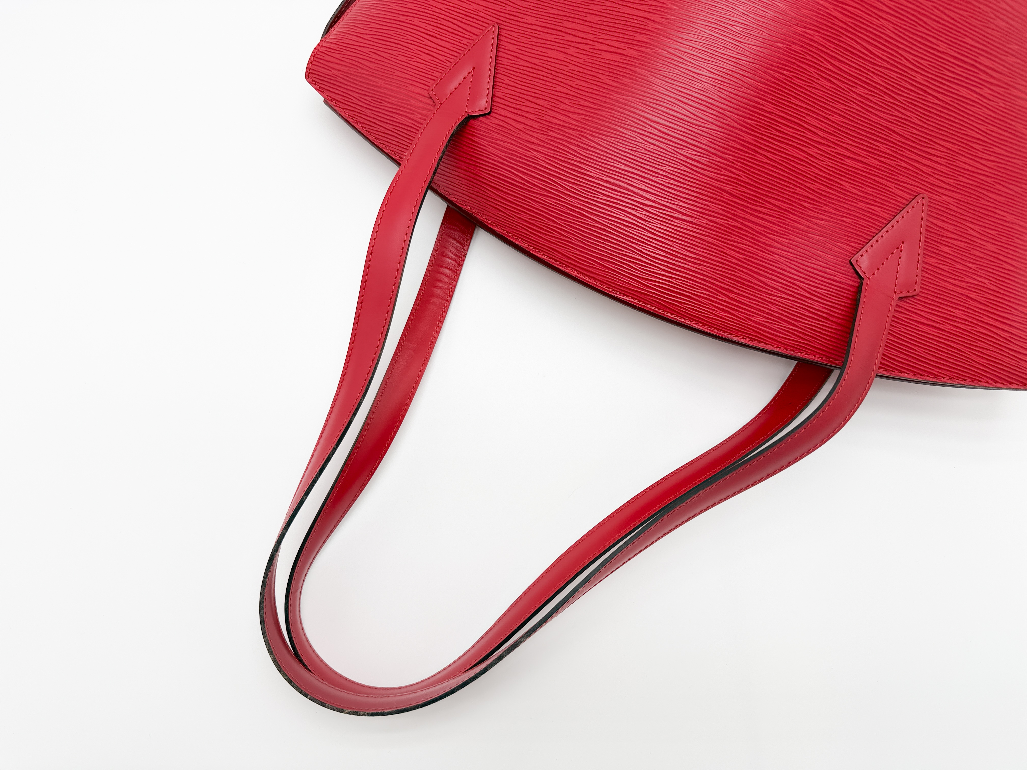 Epi M52267 Saint Jacques Shopping Castilian Red Tote Bag — view 4