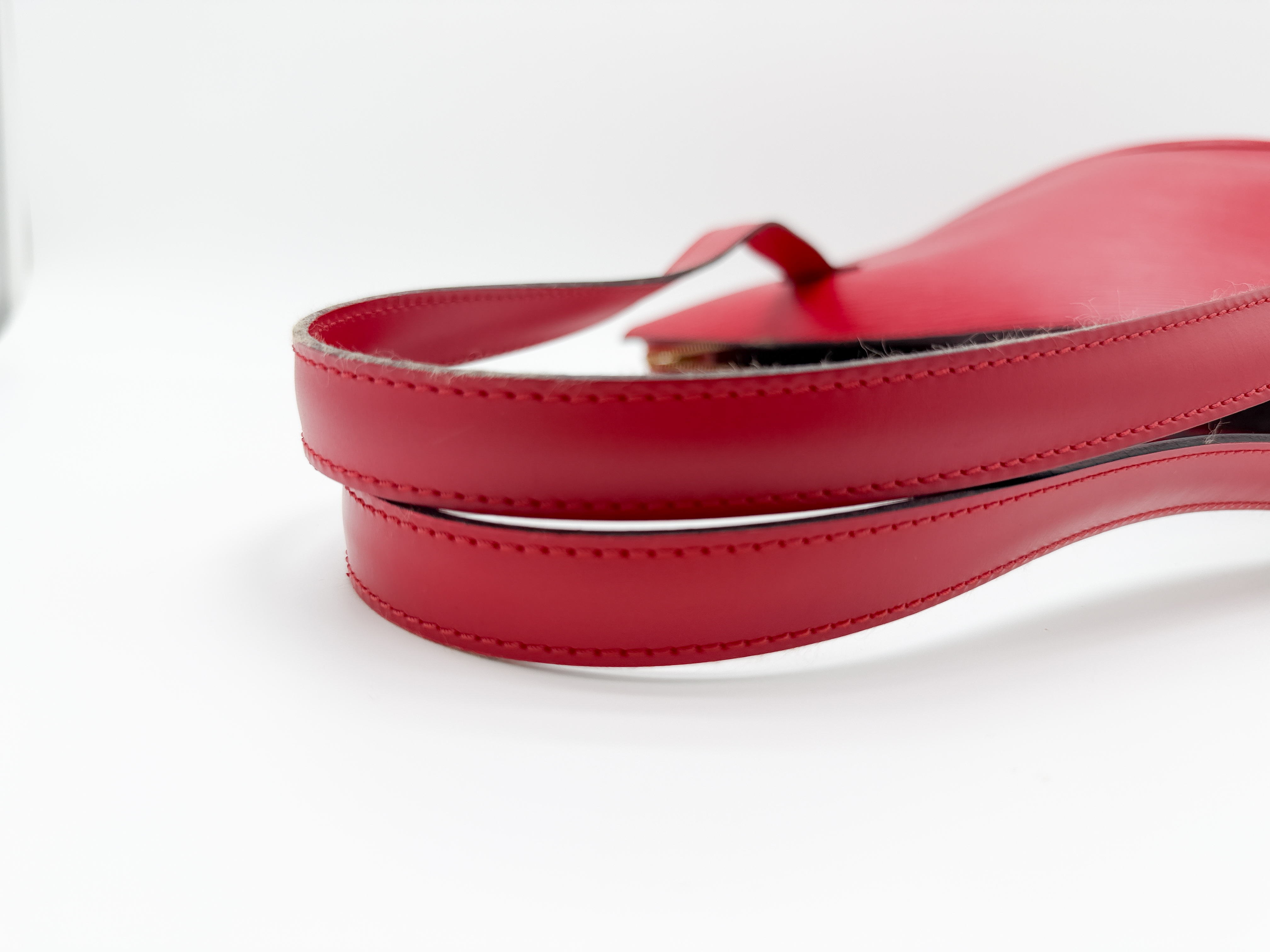 Epi M52267 Saint Jacques Shopping Castilian Red Tote Bag — view 5