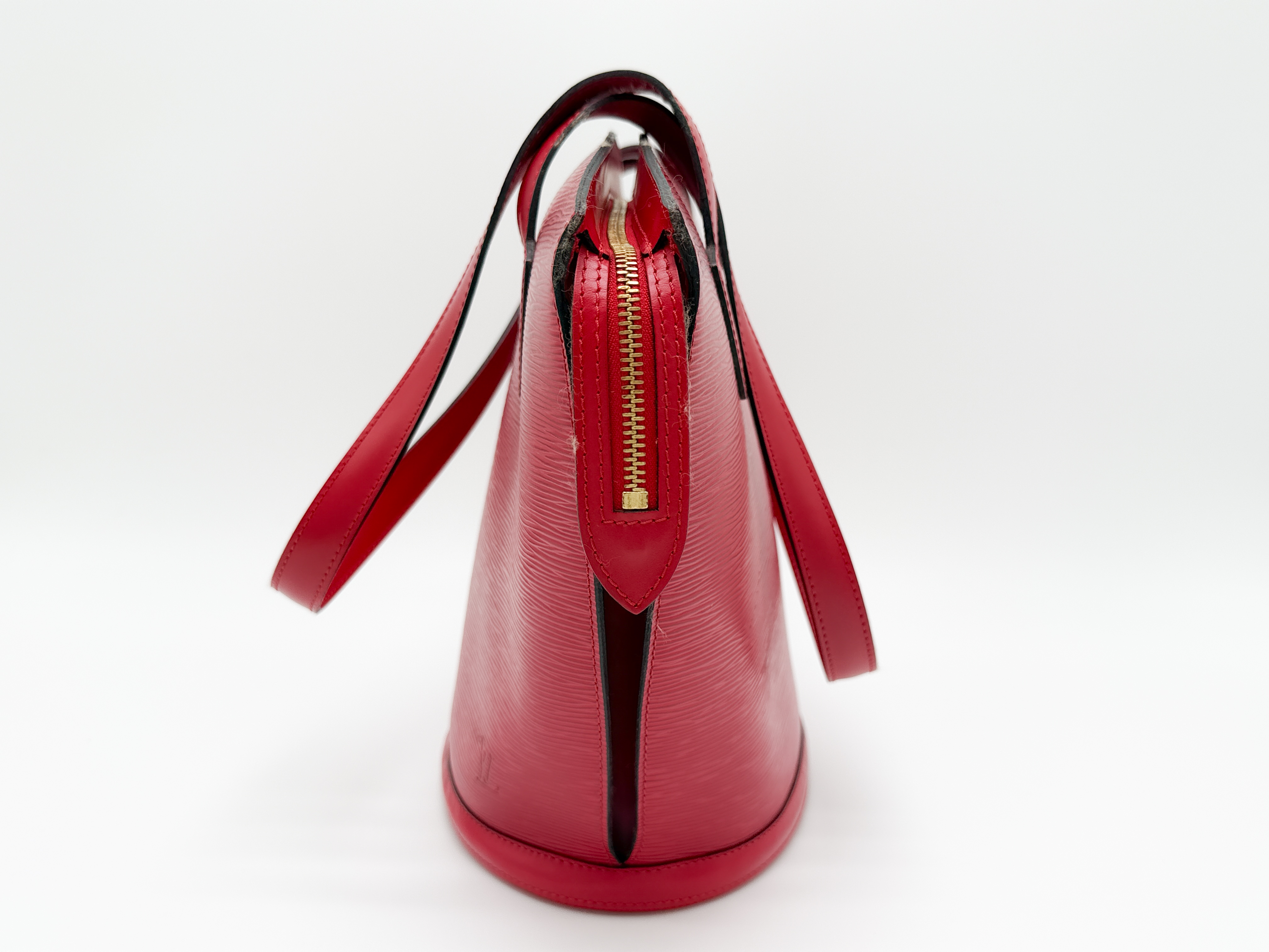 Epi M52267 Saint Jacques Shopping Castilian Red Tote Bag — view 6